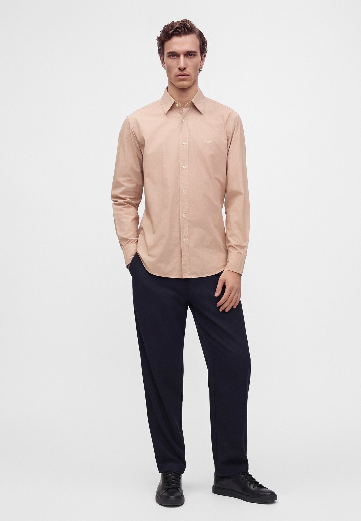 BOSS Camisa 'Relegant_6'  rojo pastel – imagen 2