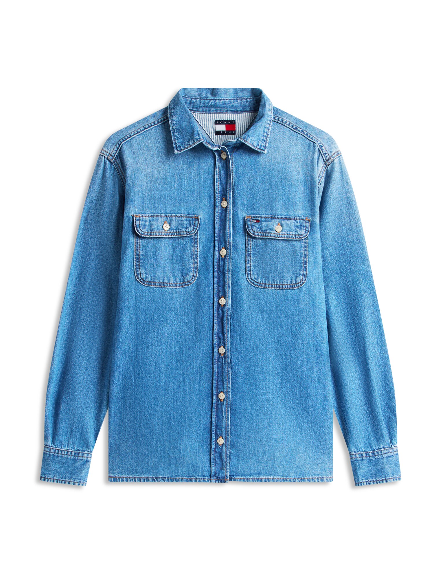 Tommy Jeans Bluza  plavi traper