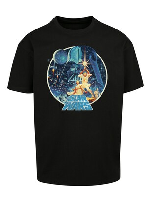 F4NT4STIC Shirt ‘Star Wars’ Gemengde kleuren / Zwart