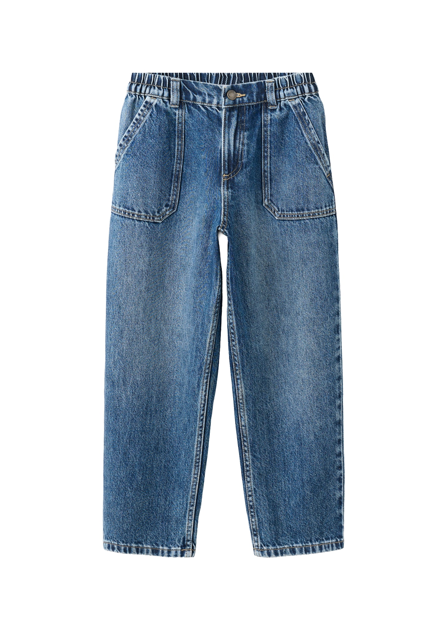 MANGO KIDS Jeans albastru denim