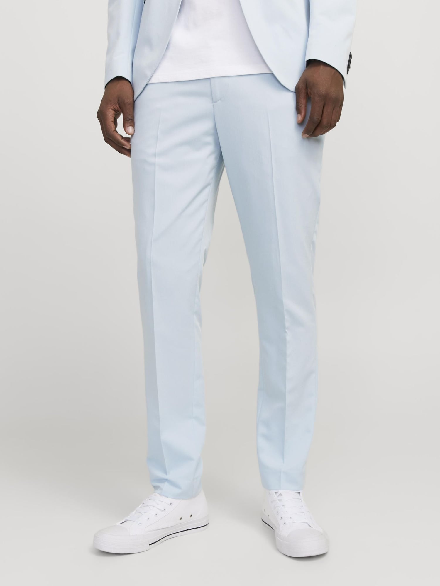 JACK & JONES Nohavice s pukmi 'JPRFranko' pastelovo modrá (obrázok 3)
