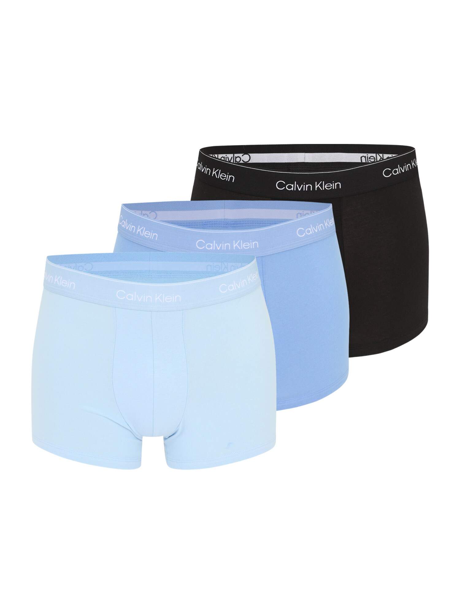 Calvin Klein Underwear Boxeri  azuriu / albastru deschis / negru / alb