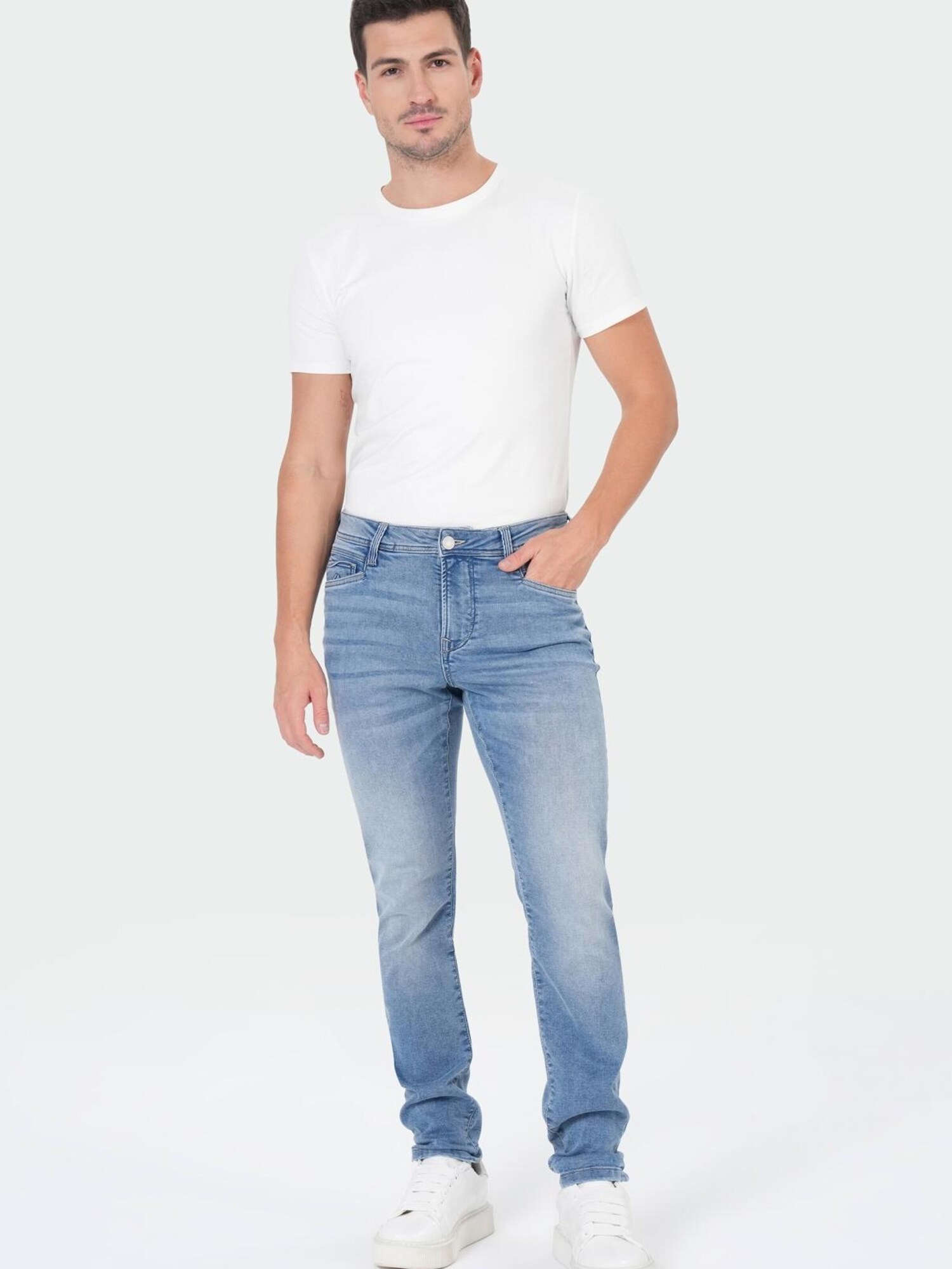 M.O.D MIRACLE OF DENIM Traperice plava