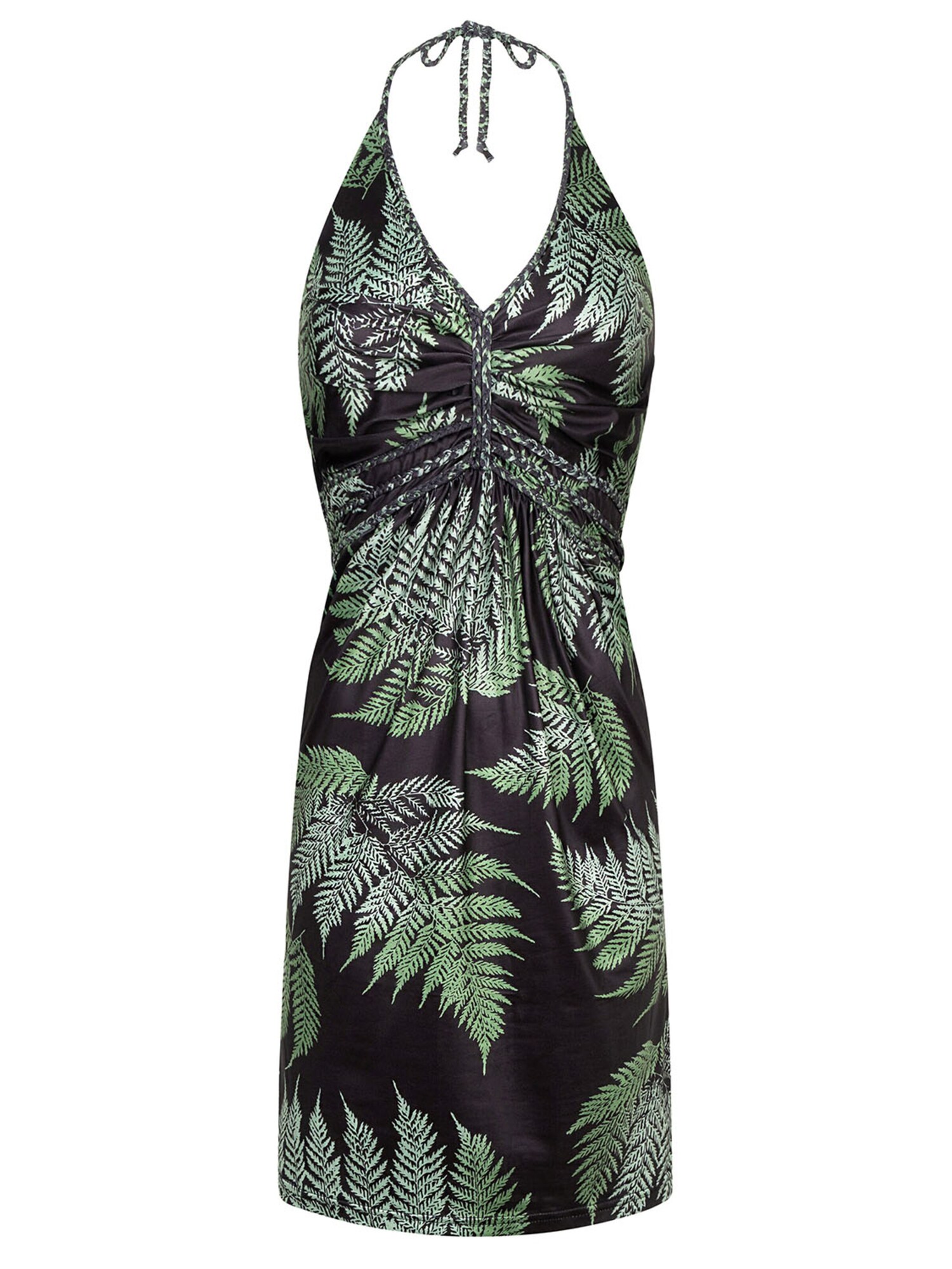 Chic By Lirette Jurk 'Short Halter Dress Boquete' Zwart