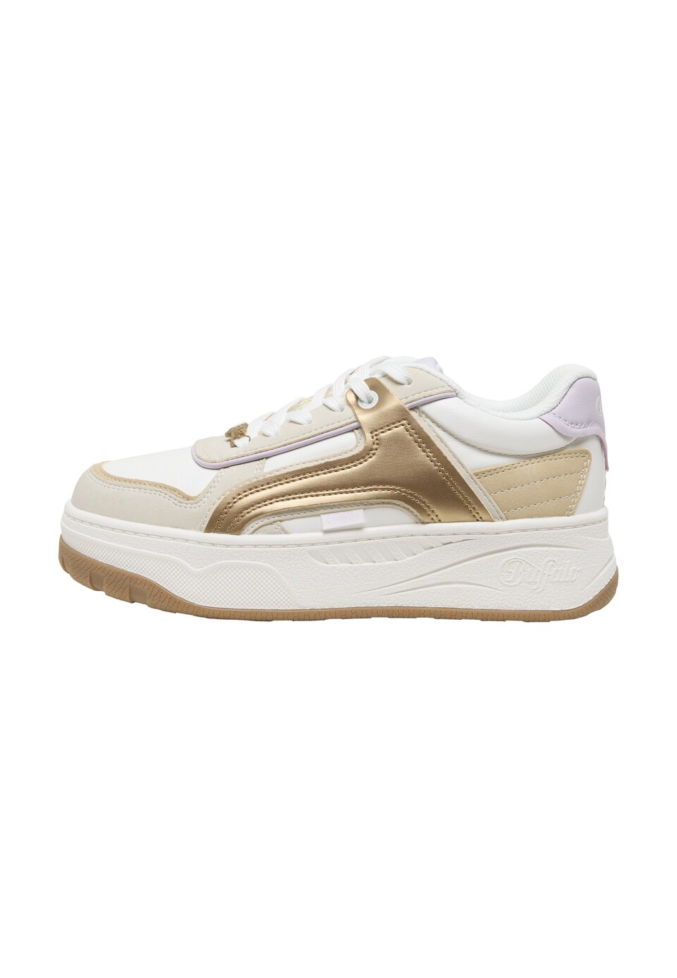 Låg sneaker 'Milano' kräm / koppar / syrén