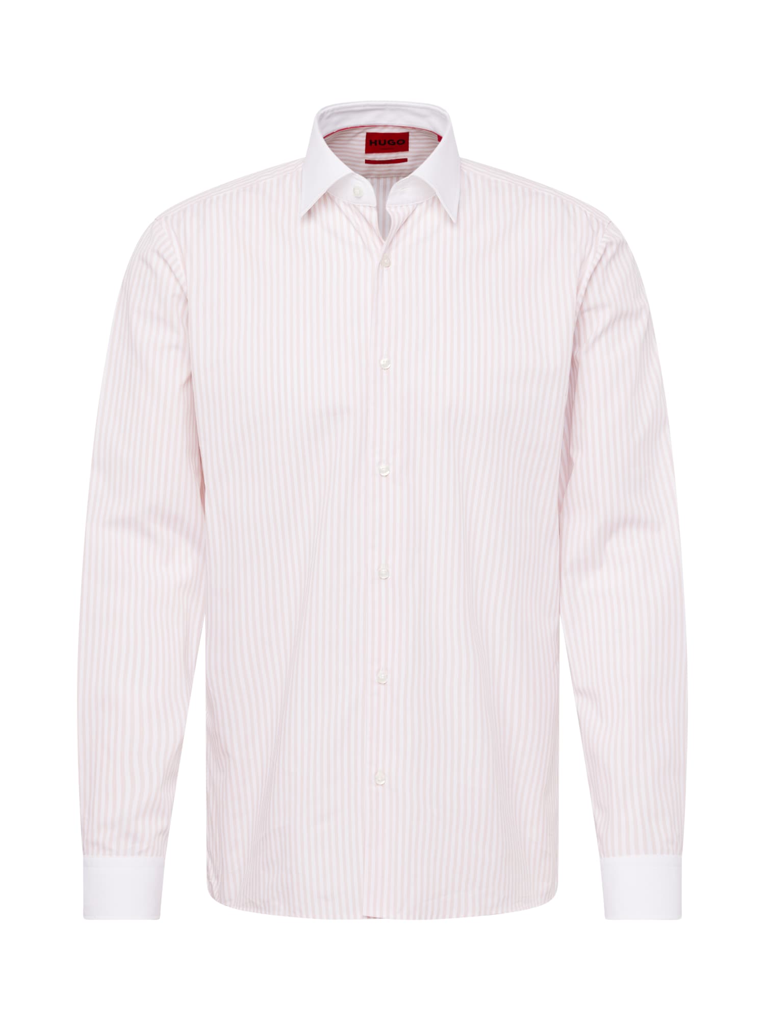 HUGO Košeľa 'Verdon'  ružová / biela