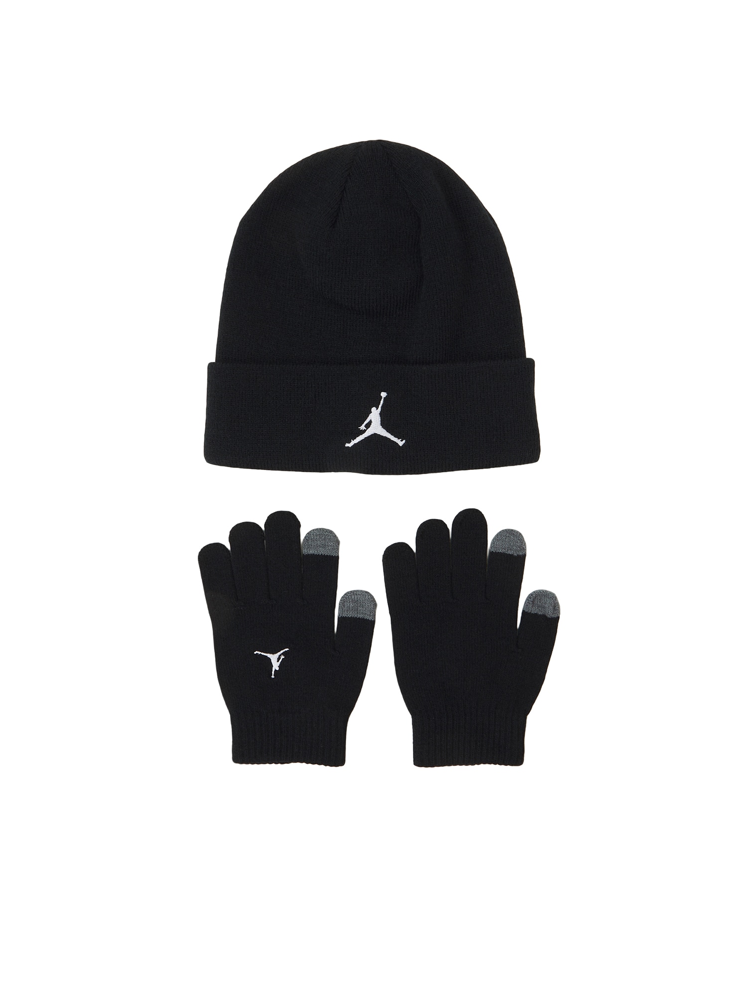Jordan Set 'ESSENTIALS'  sivá melírovaná / čierna / biela