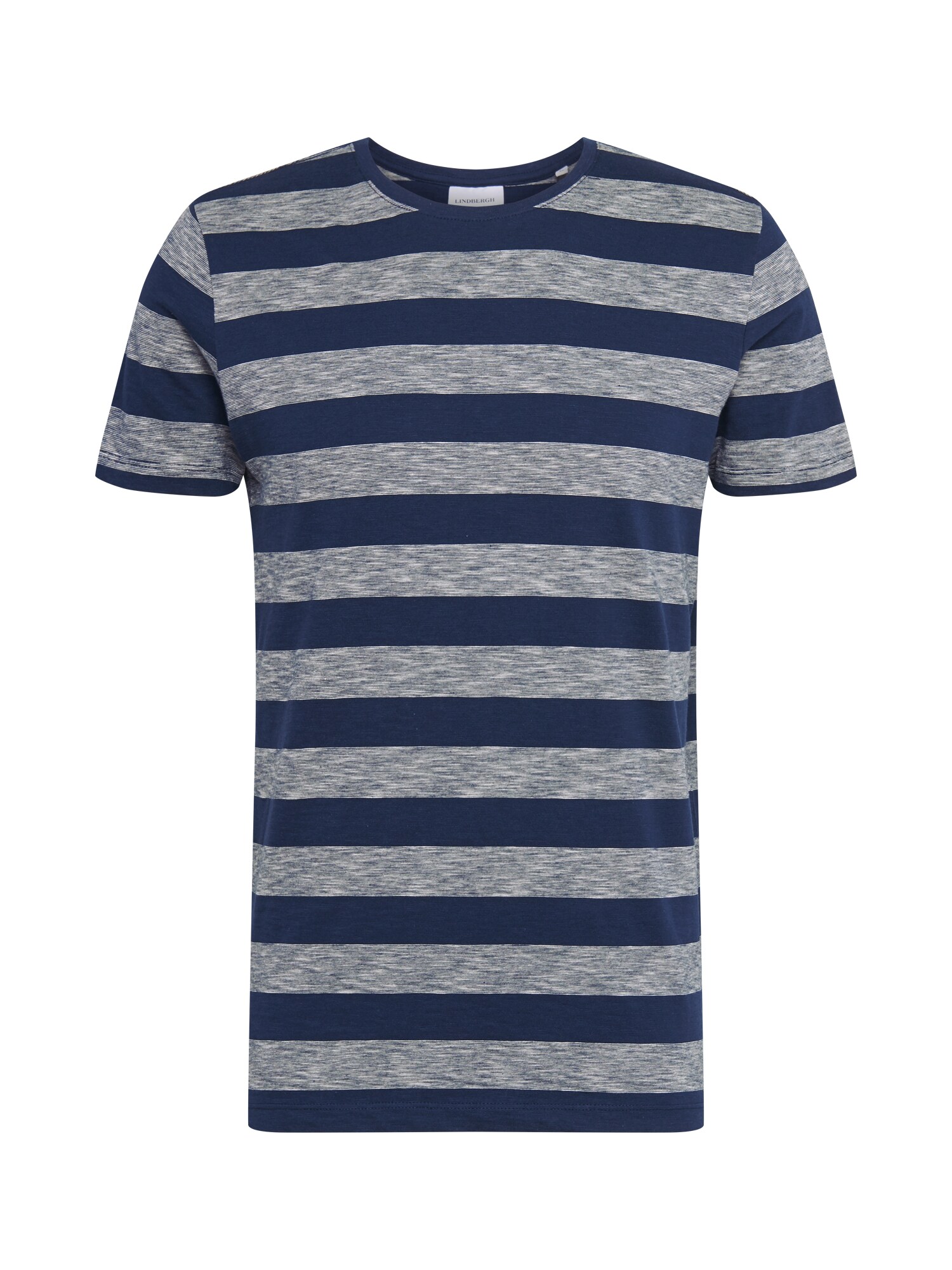 Lindbergh Marškinėliai 'Y/D striped tee S/S'  tamsiai mėlyna