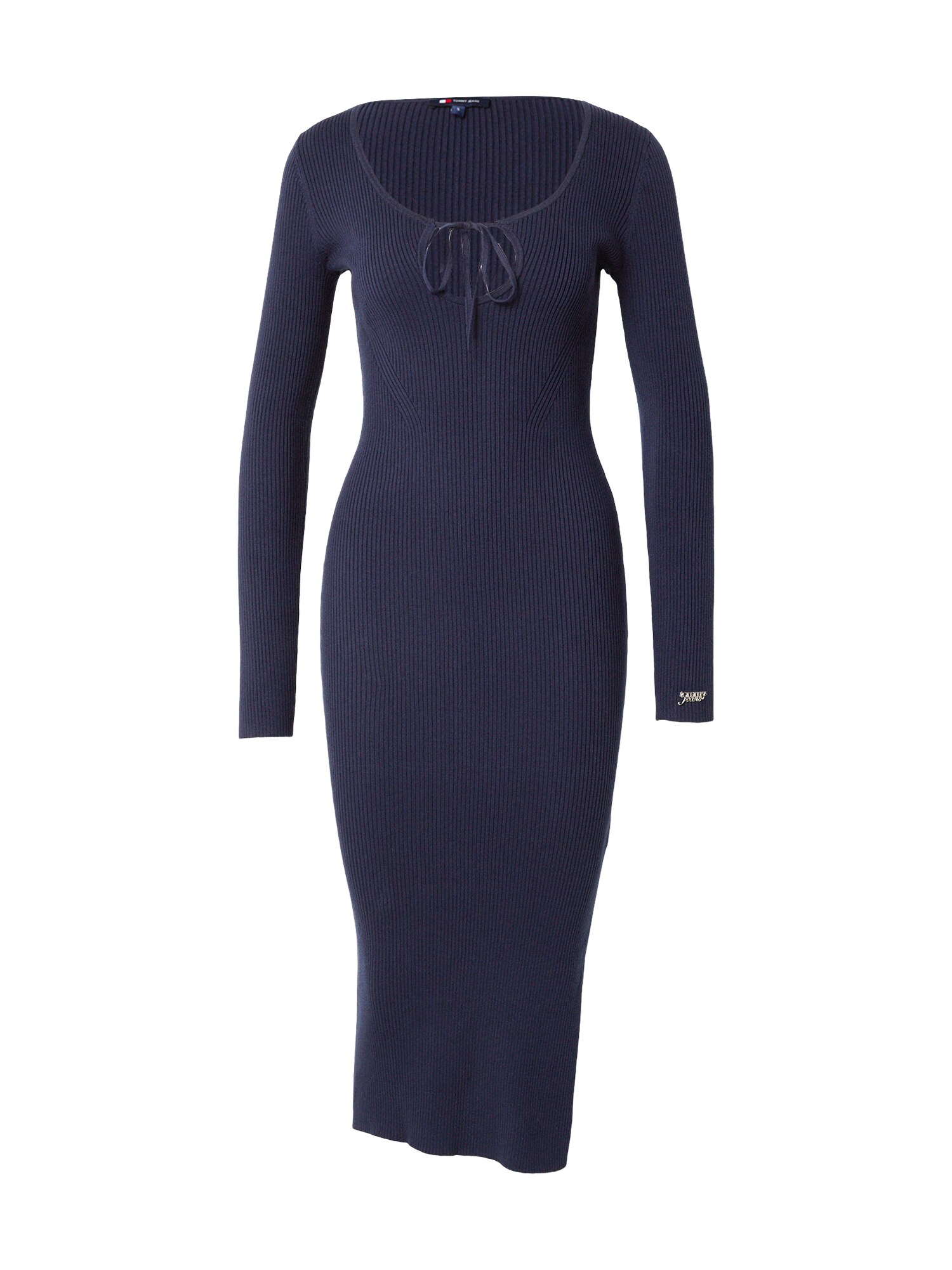 Tommy Jeans Rochie tricotat bleumarin