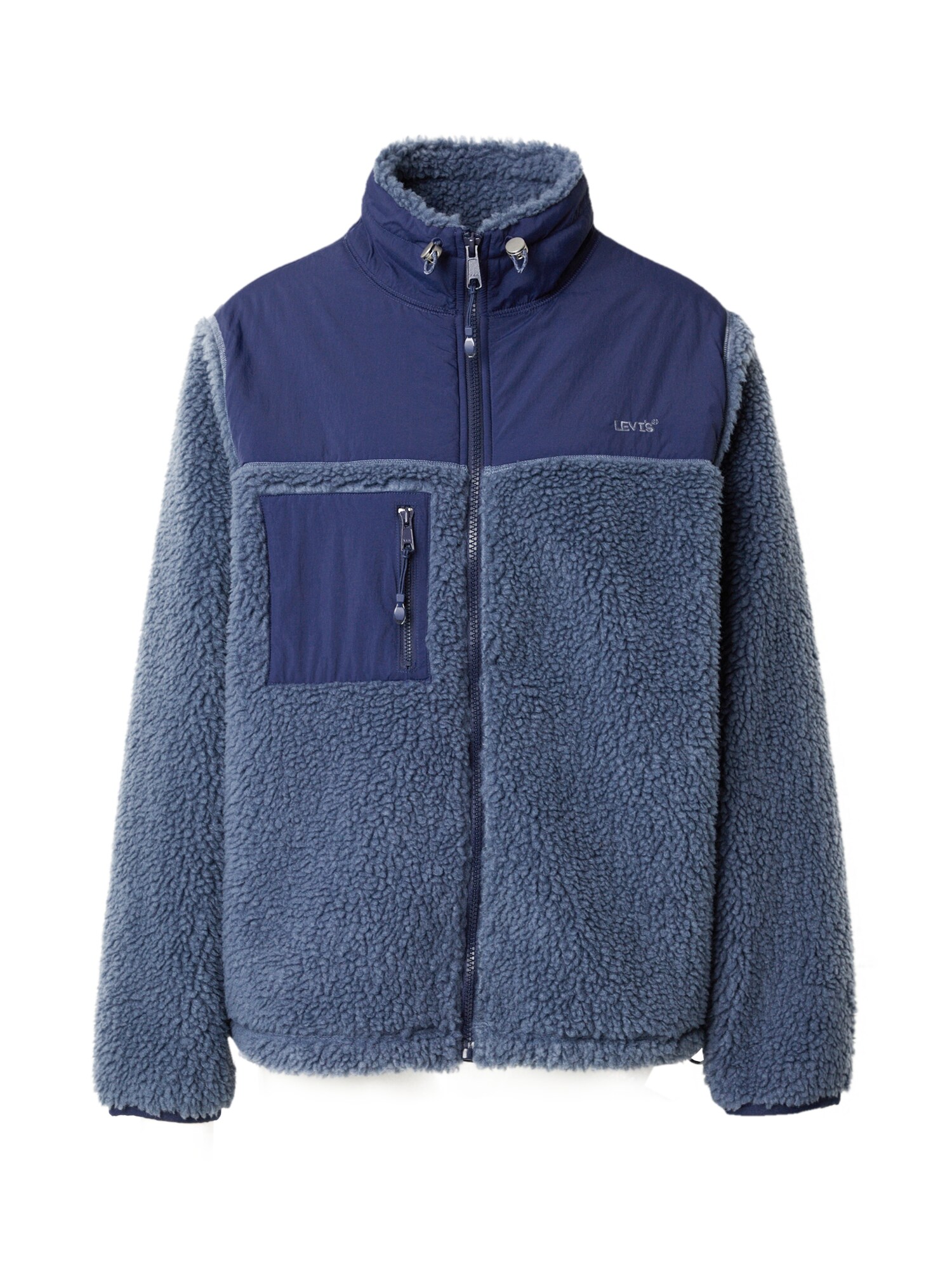 LEVI'S Flisová bunda 'BIG FOOT'  modrá / modrosivá