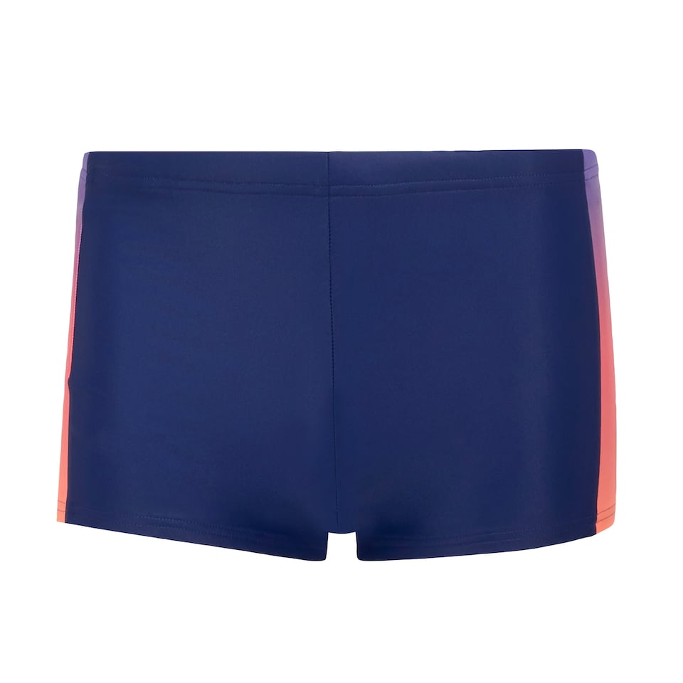 Sportbadbyxa 'GRADIENT SWIM' mörkblå / mörklila / lax