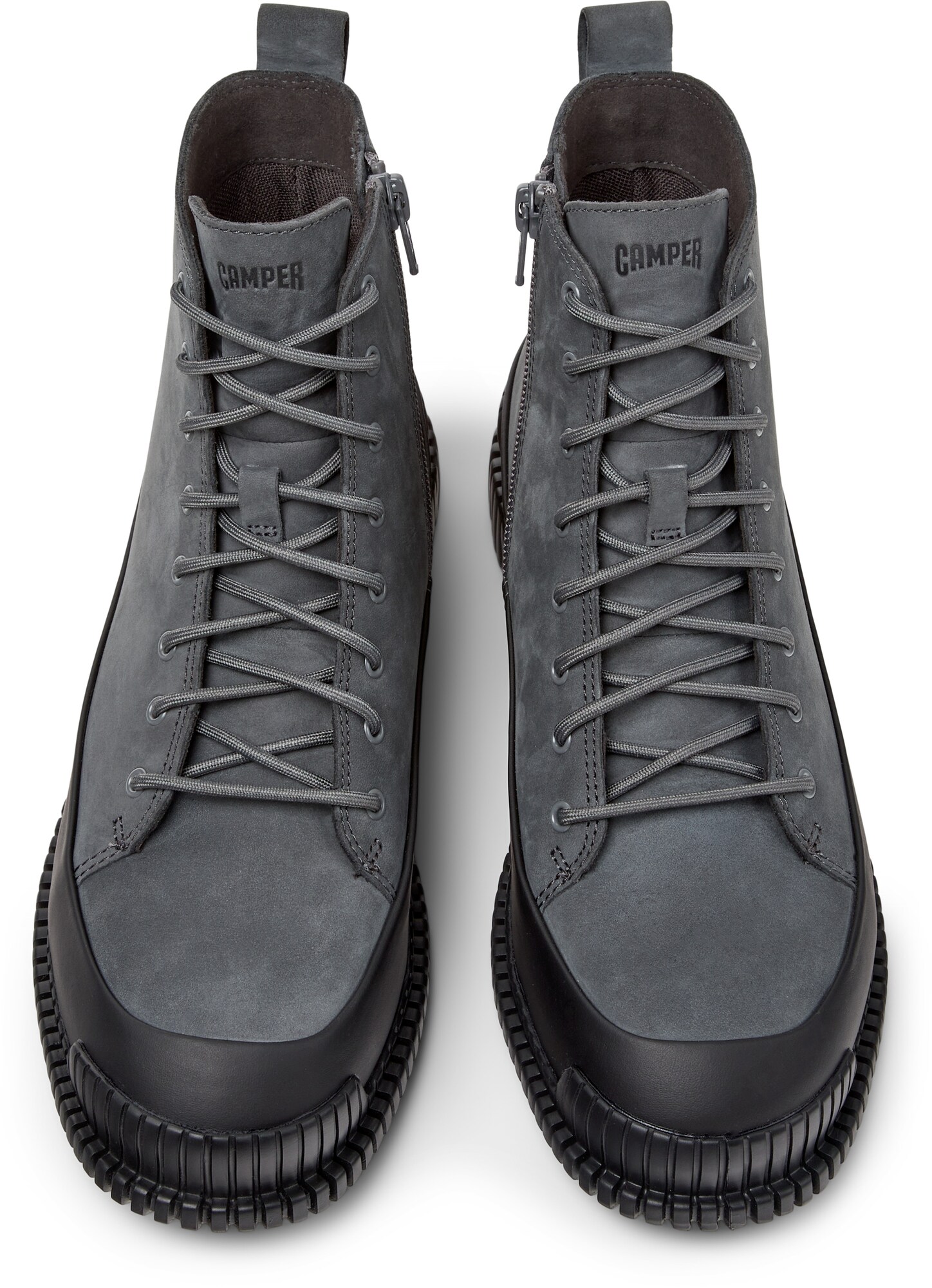 CAMPER Botas de tobillo 'Pix' gris basalto / negro – imagen 3