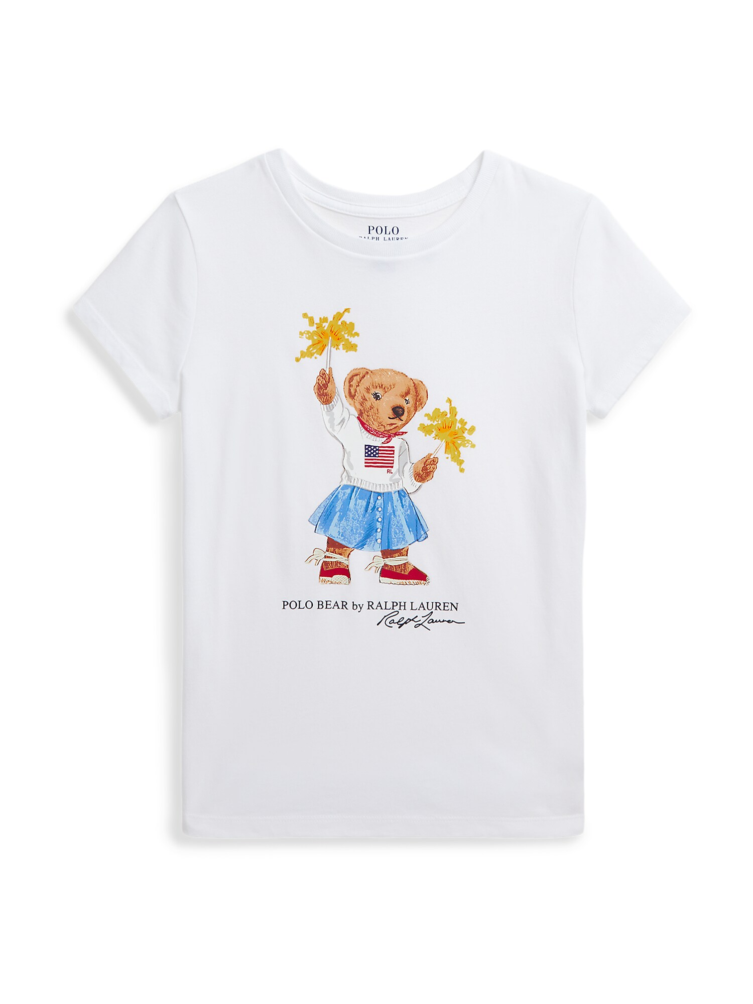 Polo Ralph Lauren Póló  azúr / mokka / sárga / fehér akciós termékkép 1