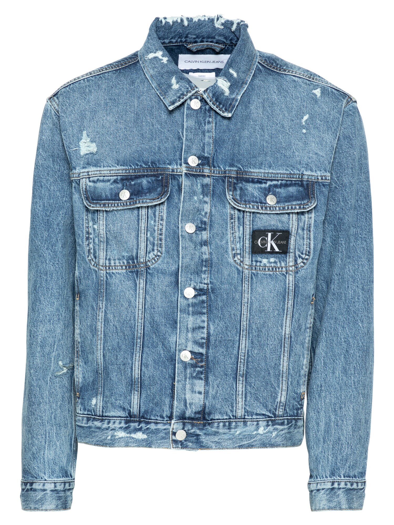Calvin Klein Jeans Demisezoninė striukė  tamsiai (džinso) mėlyna