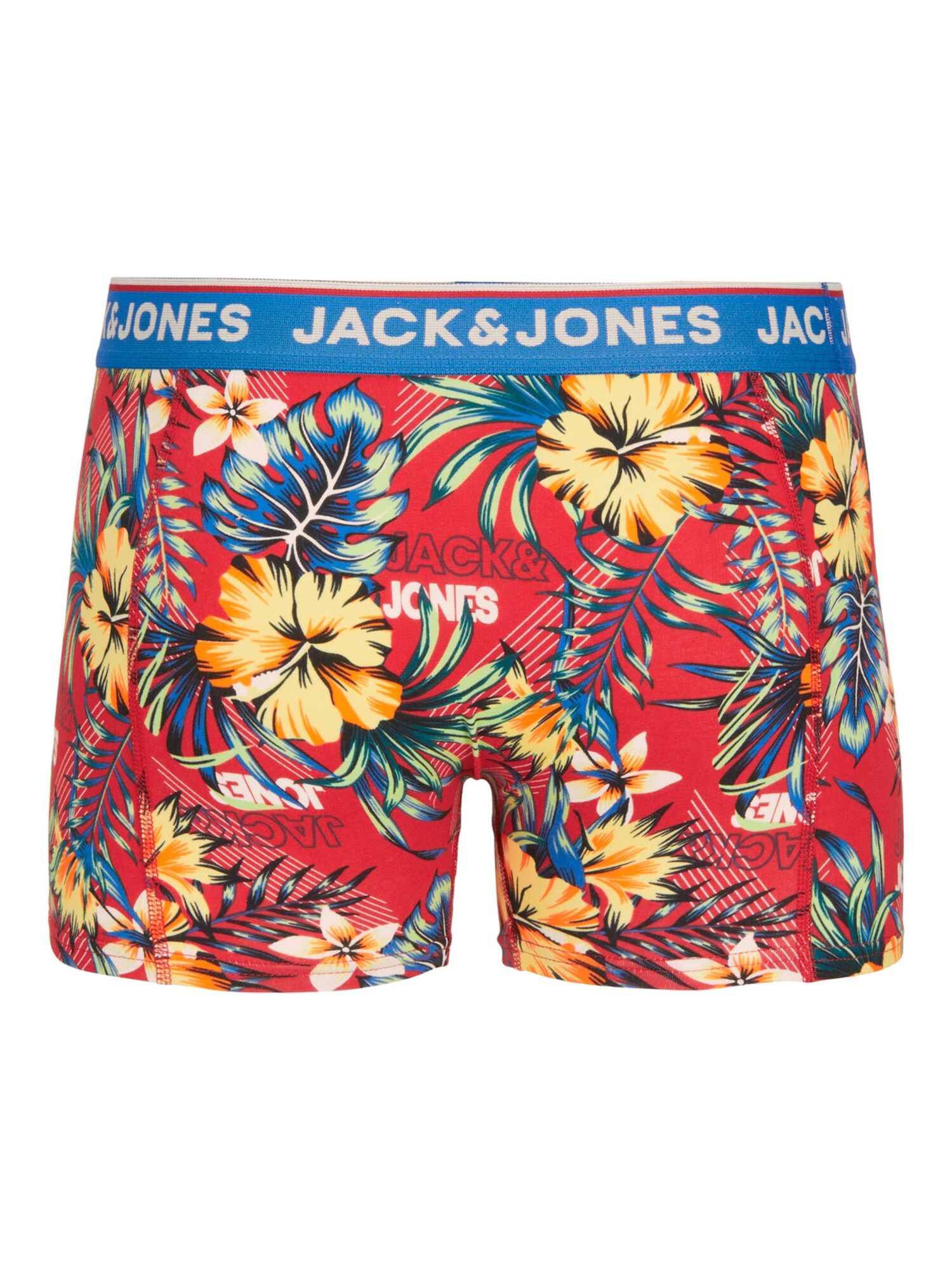 JACK & JONES Boxeralsók 'JJAzores'  kék / piros / fekete / fehér termék 2. képe