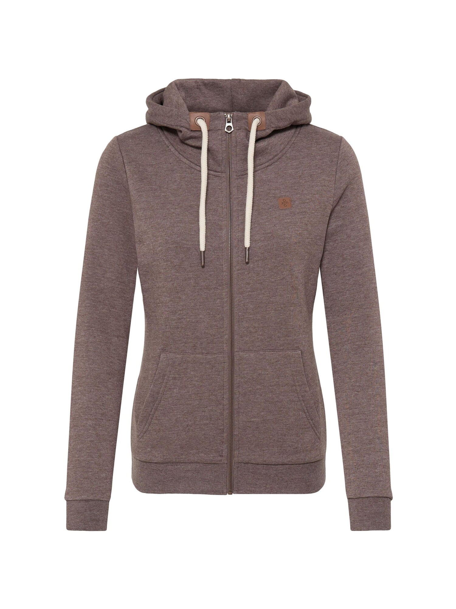 Oxmo Sudadera con cremallera ' OXVicky '  altrosa