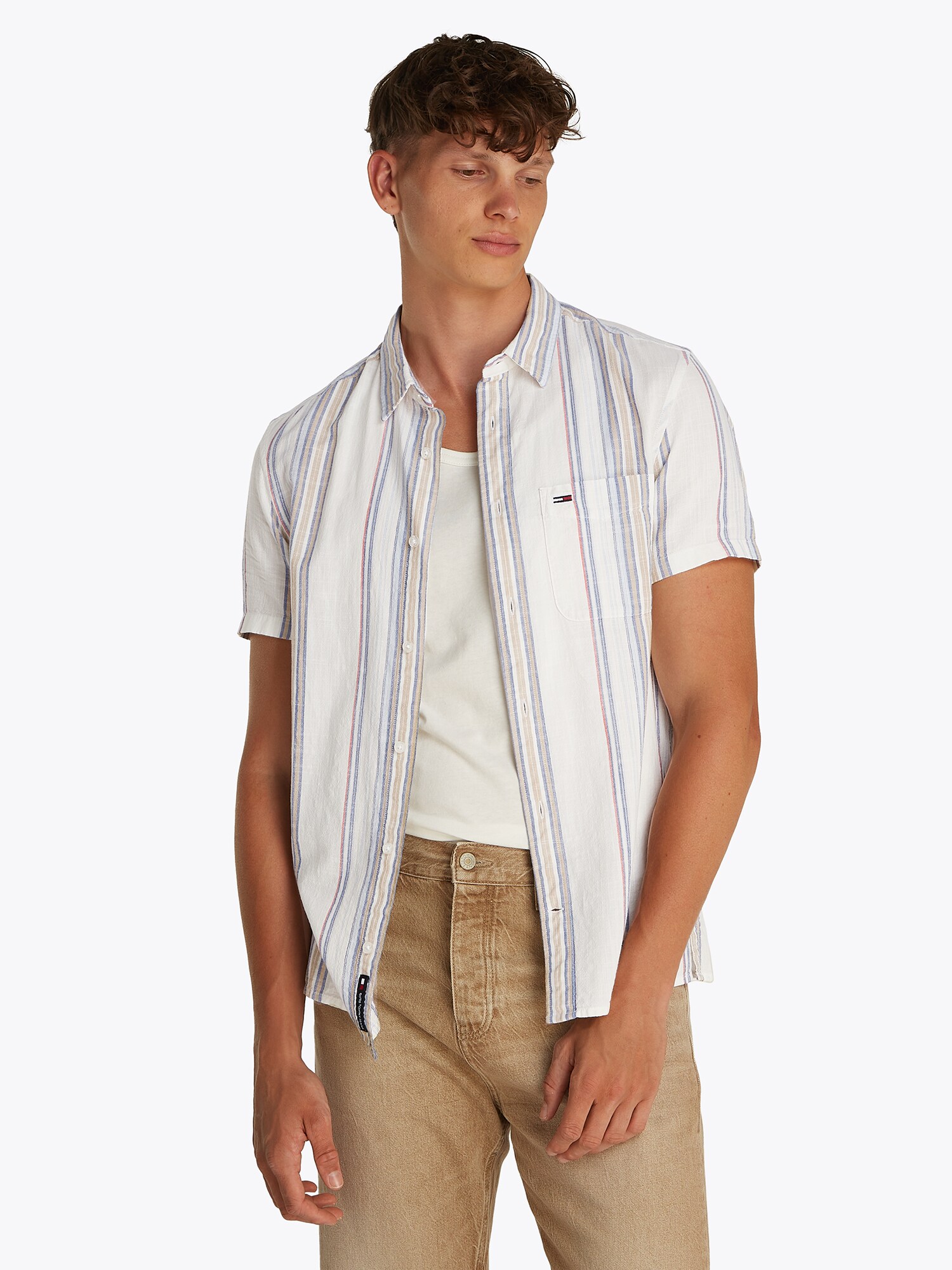 Tommy Jeans Ing  zafir / curry / vérvörös / fehér termék 2. képe