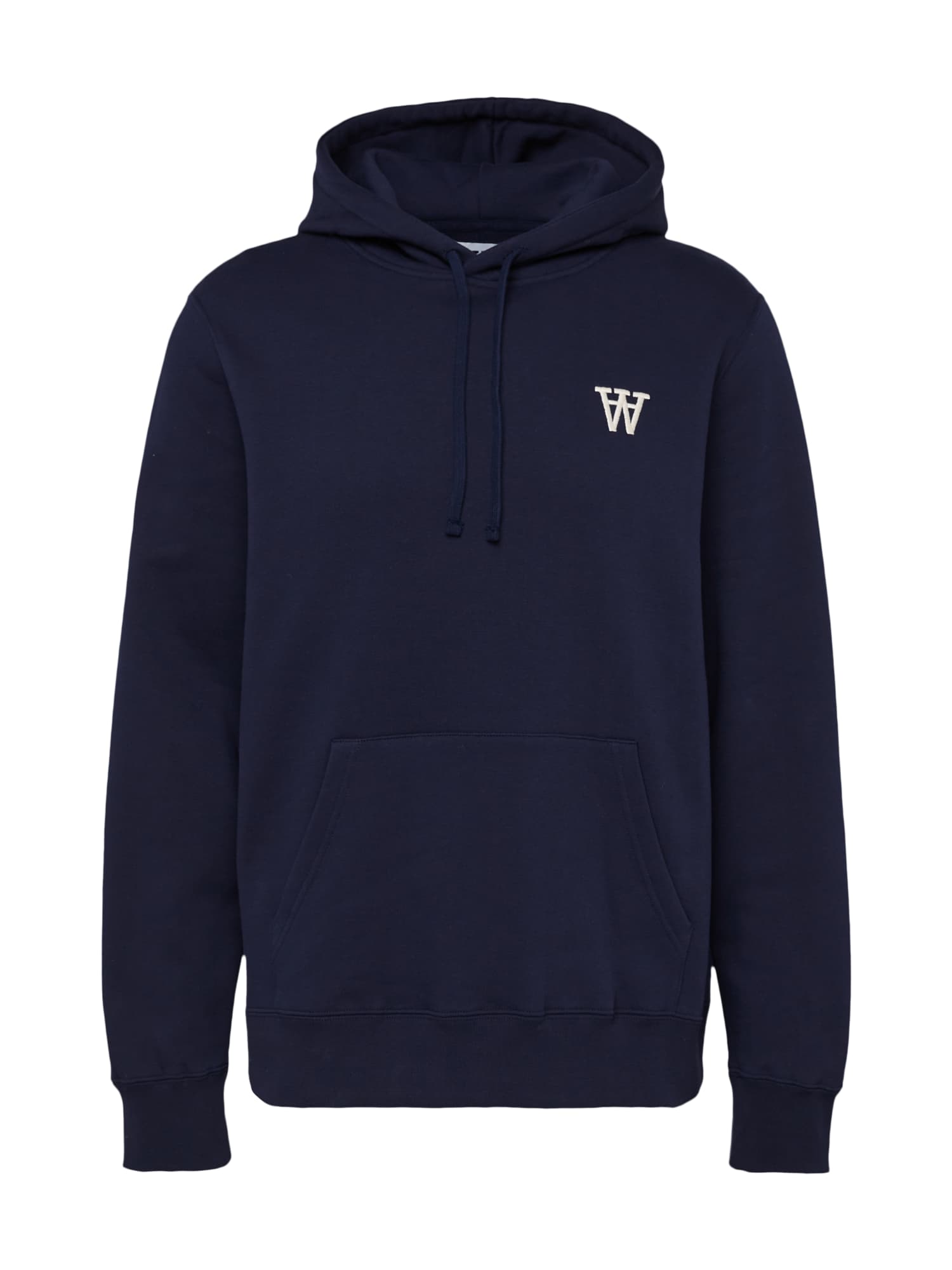 WOOD WOOD Sweatshirt 'Ian'  navy / branco