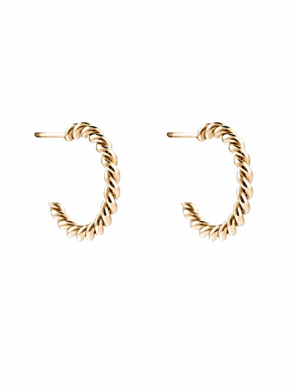 Örhängen 'BRAIDED HOOPS'