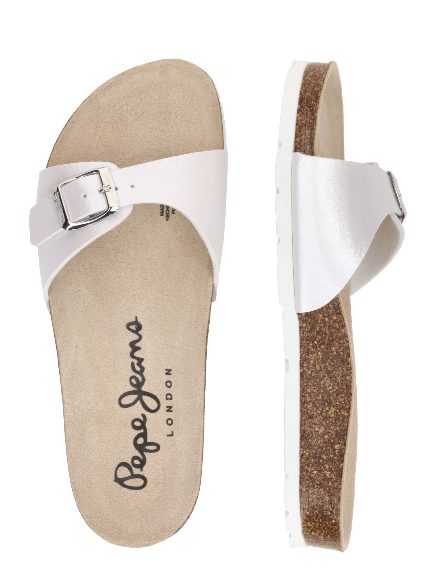 Pepe Jeans Papucs 'OBAN NACAR'  fekete / fehér termék 2. képe