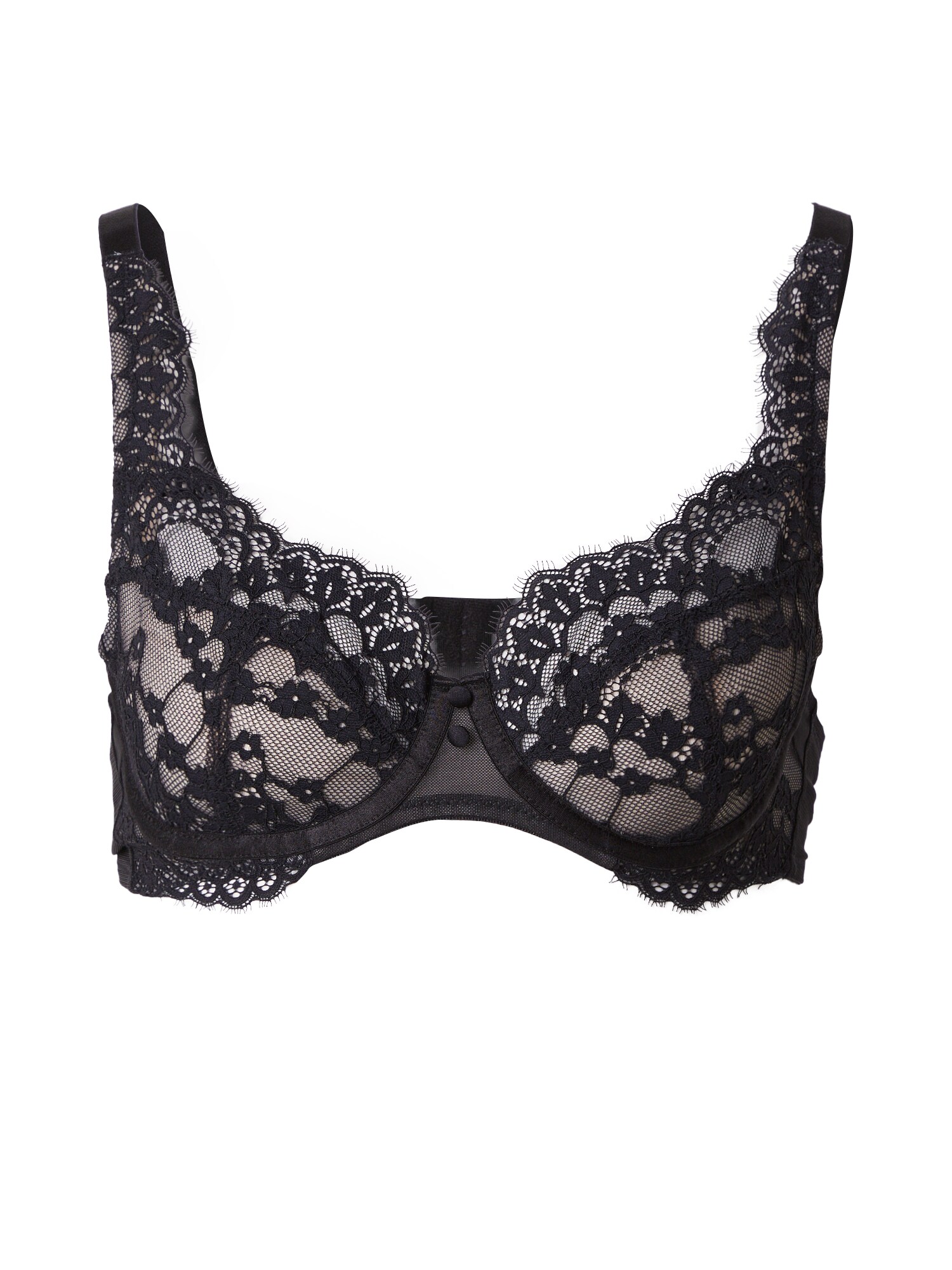 Hunkemöller Podprsenka 'Daisy Uf'  čierna