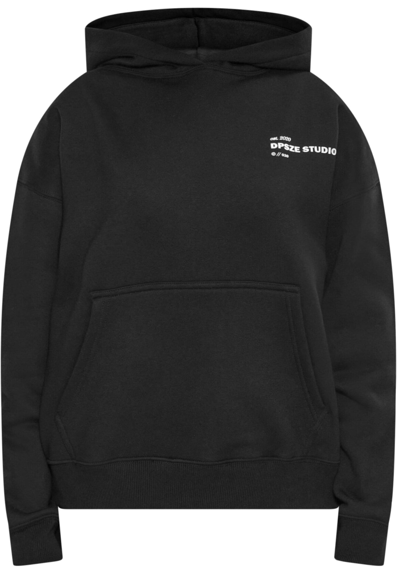 Dropsize Mikina  čierna / biela
