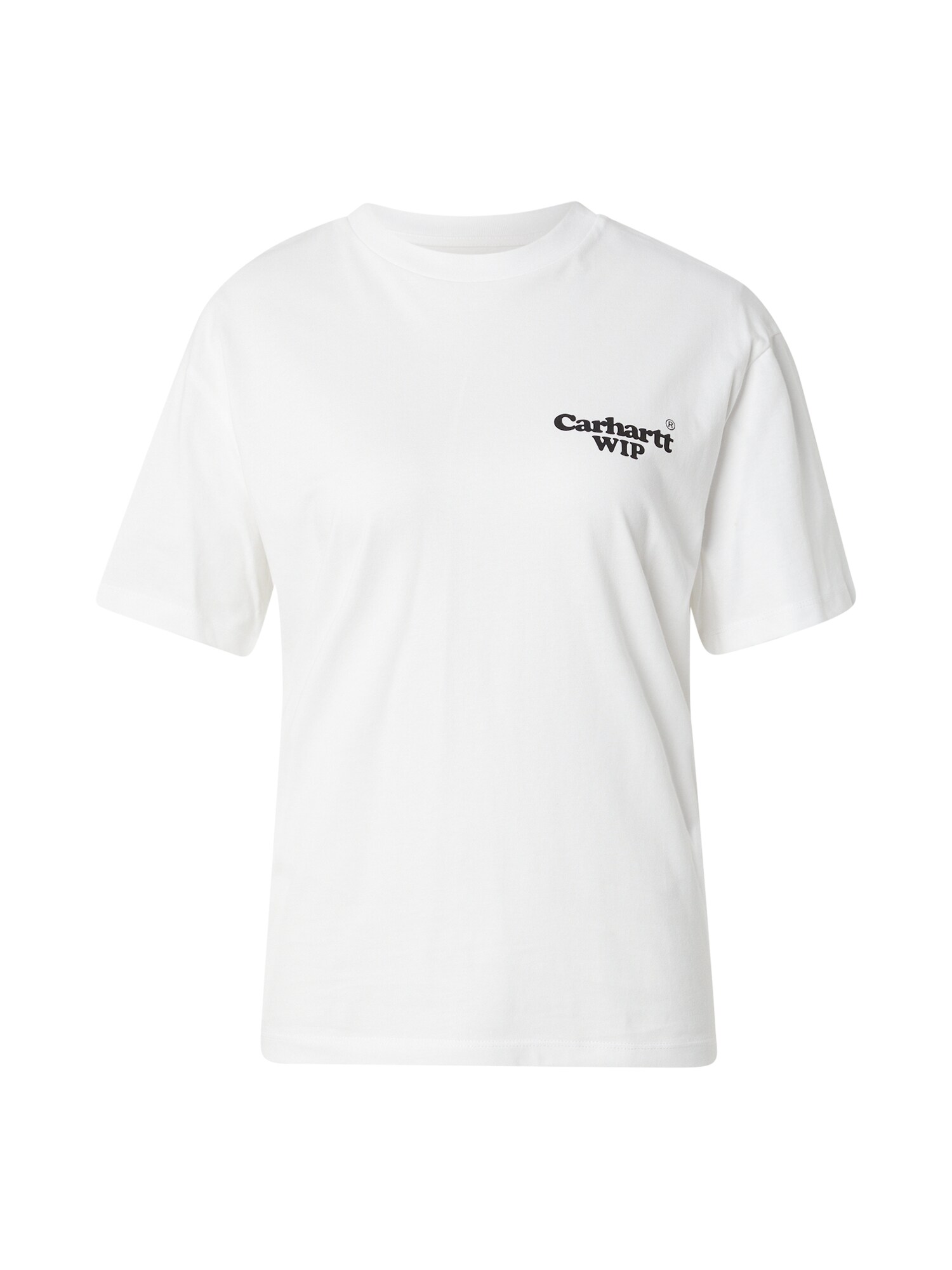 Carhartt WIP Póló 'Button'  szürke / rubinvörös / fekete / fehér akciós termékkép 1