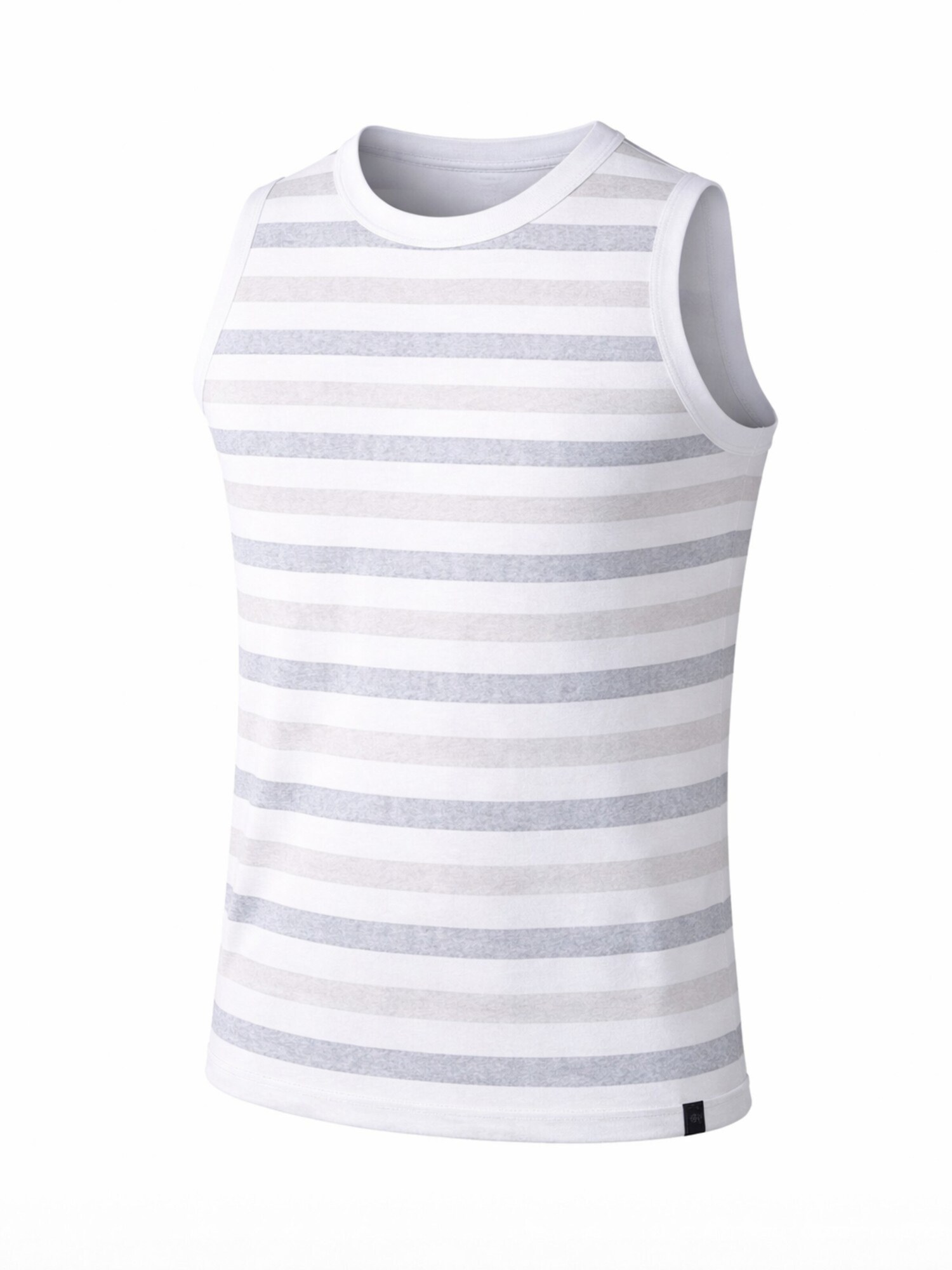 PANTONECLO Chaleco 'Pantoneclo Men’s Crew Neck Vest' beige / azul / blanco