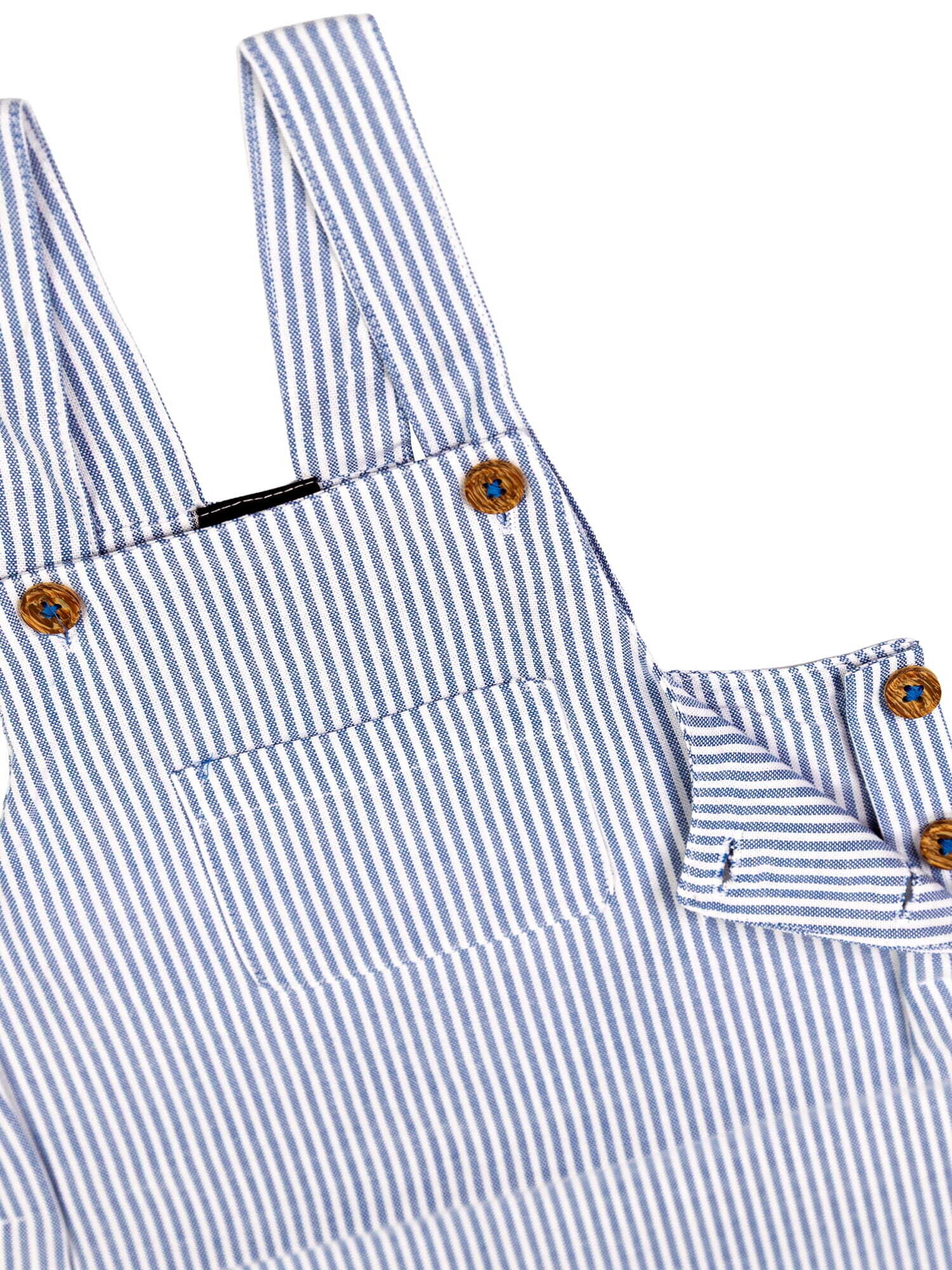 Thumbnail - Villervalla Latzhose Stripes