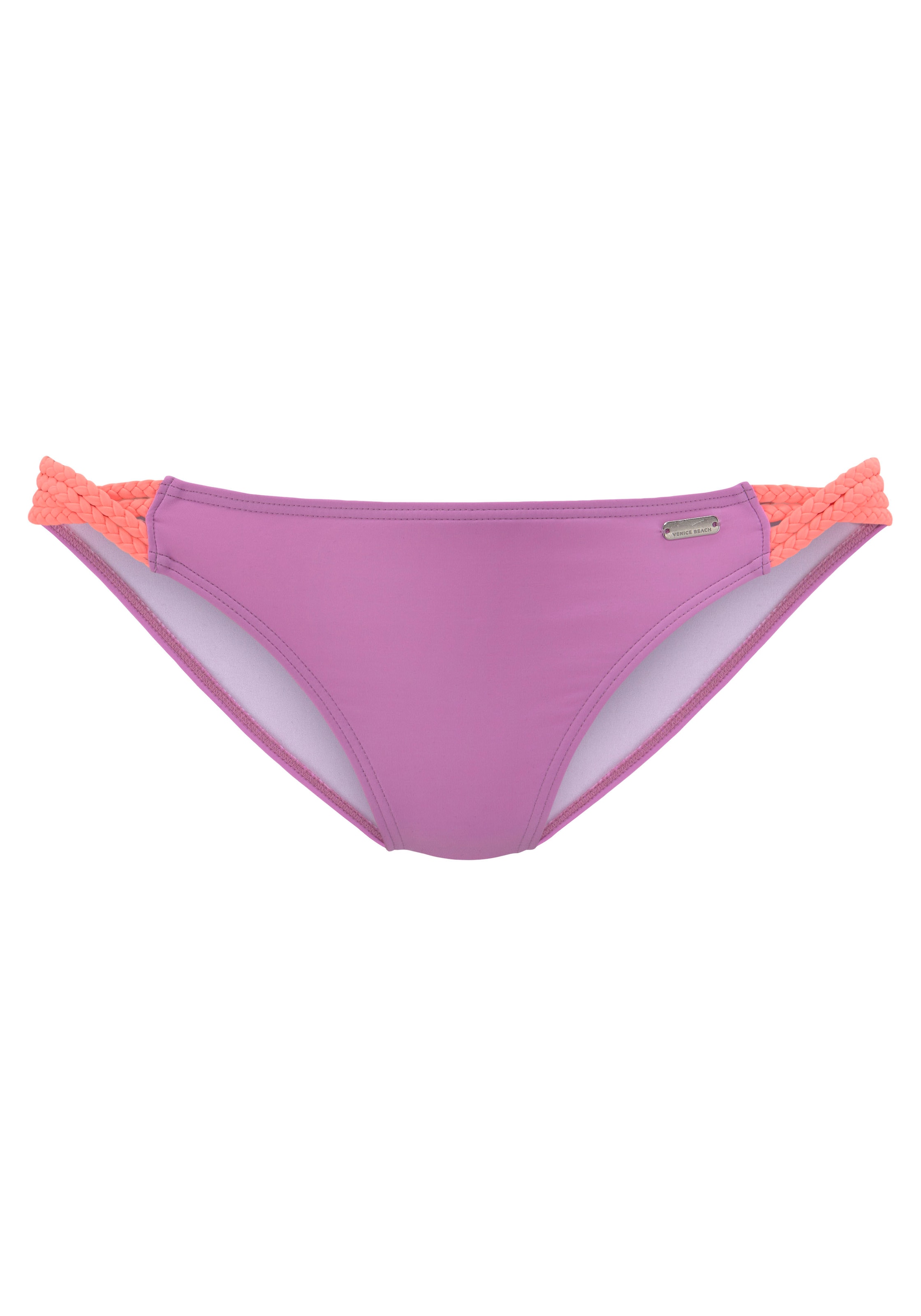 VENICE BEACH Bikini donji dio svijetloljubičasta / koraljna / srebro