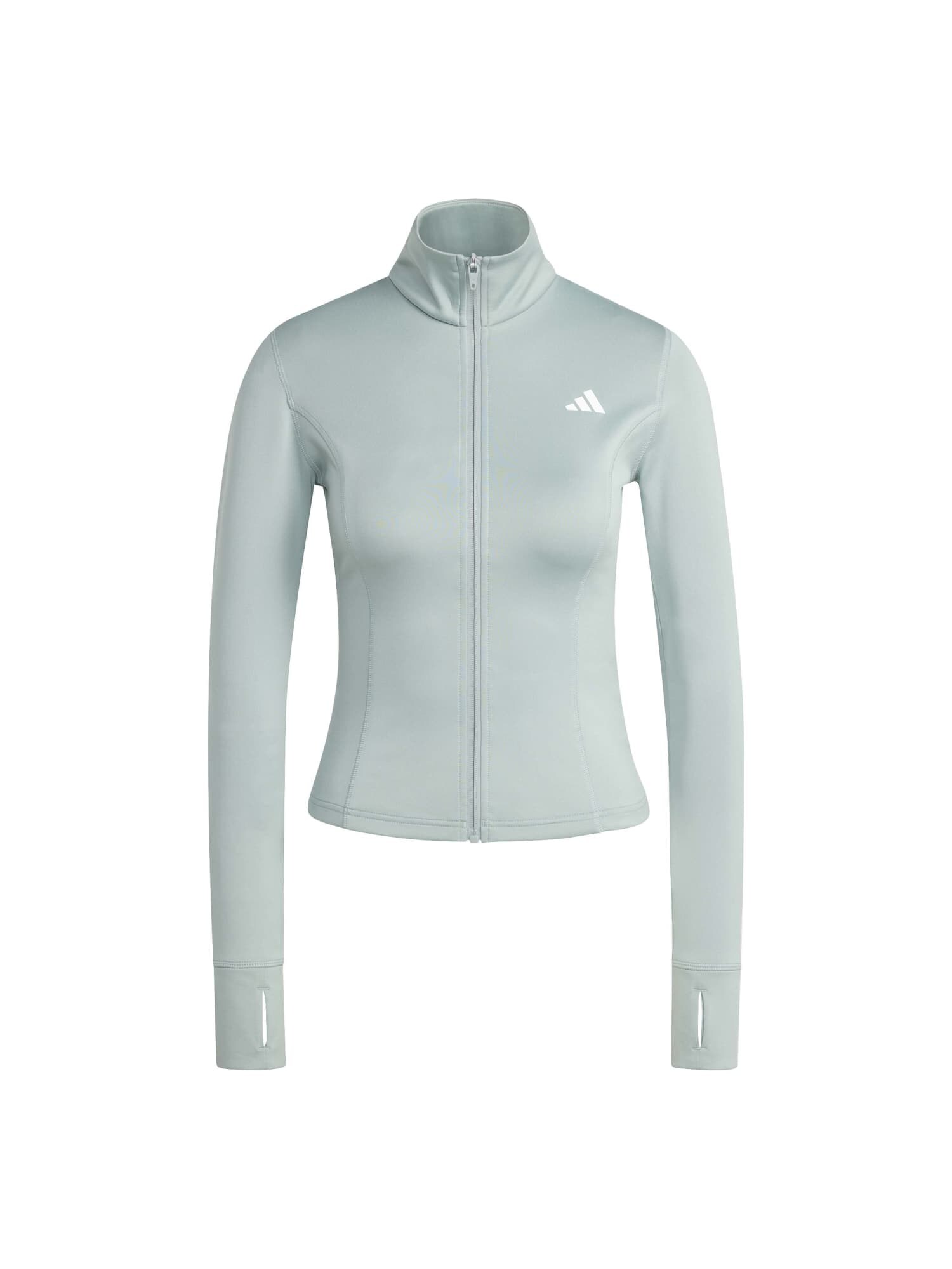ADIDAS PERFORMANCE Bluză cu fermoar sport Opt Ess  verde mentă