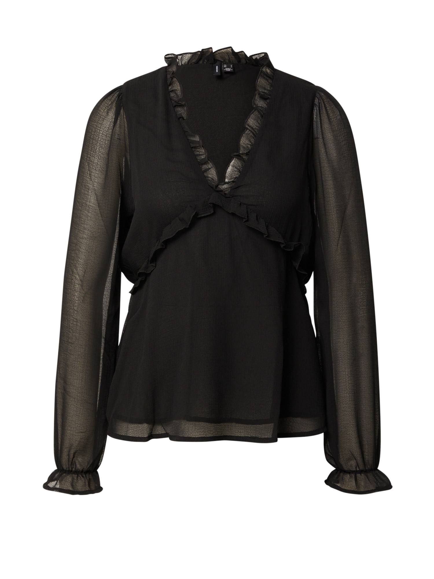 Vero Moda VERO MODA Bluse 'MAE' schwarz