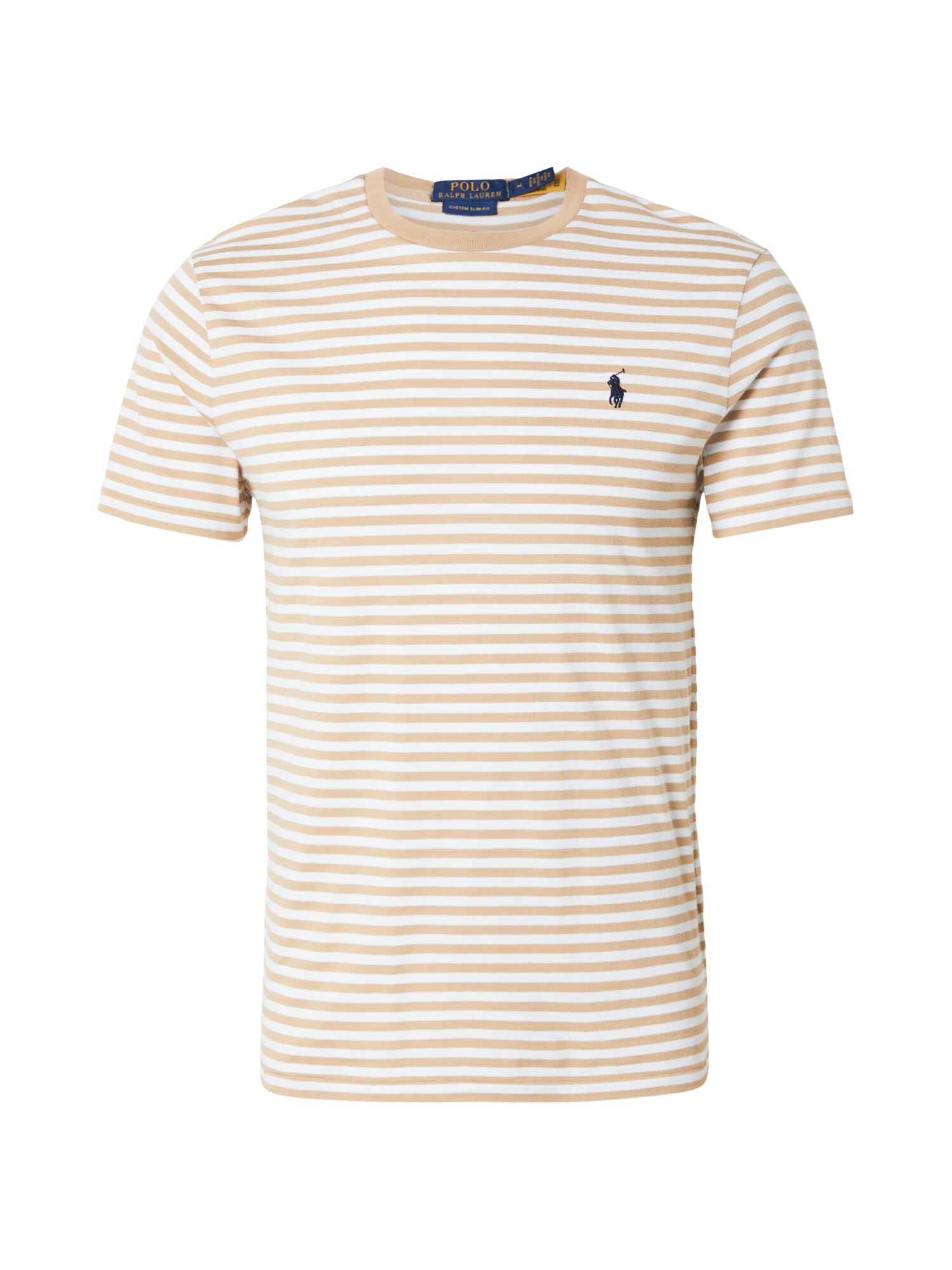 Polo Ralph Lauren Tričko  farba ťavej srsti / biela