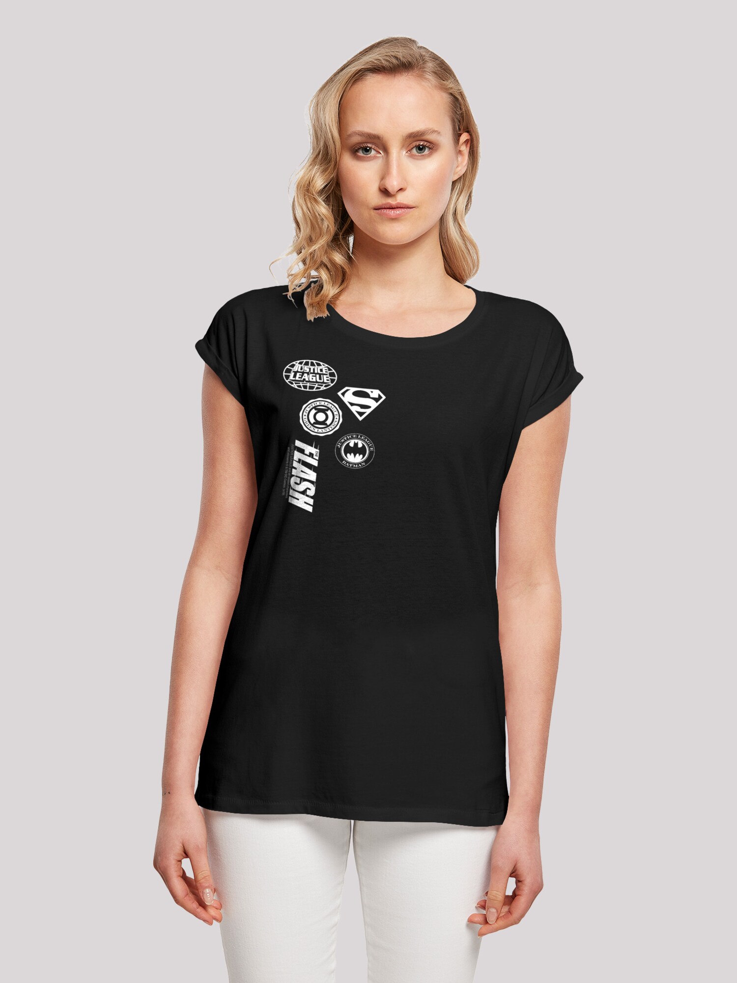 Thumbnail - T-Shirt 'DC Comics Justice League Icons Cluster'
