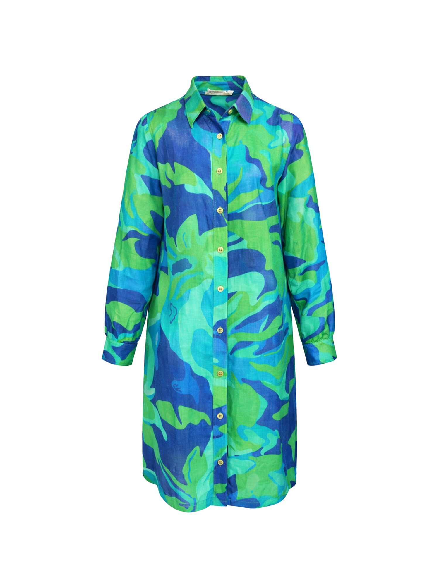 Haris Cotton Vestido camisero 'Haris Cotton'  azul