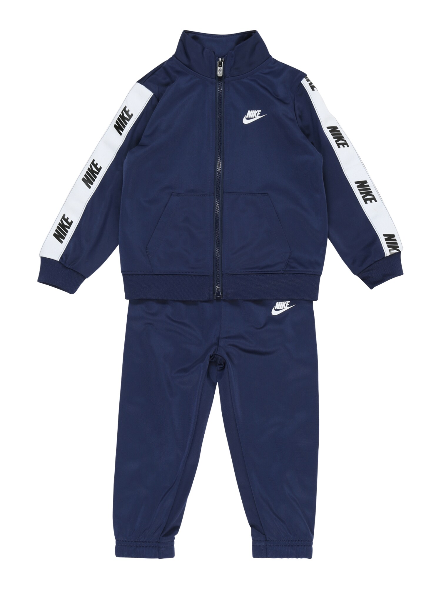 Nike Sportswear Laisvalaikio kostiumas  balta / tamsiai mėlyna