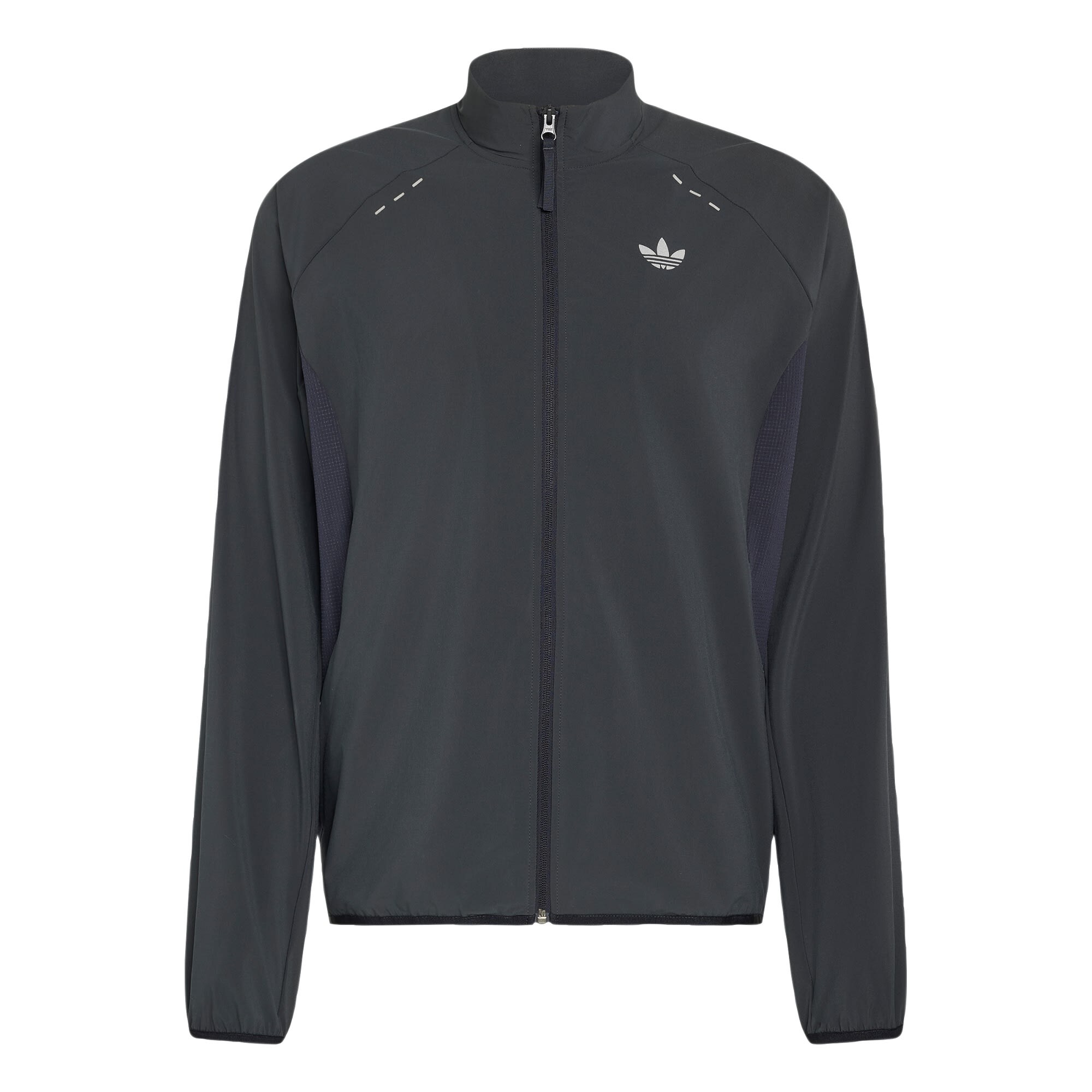 ADIDAS ORIGINALS Chaqueta de entretiempo 'Tech Trefoil Essentials' gris oscuro