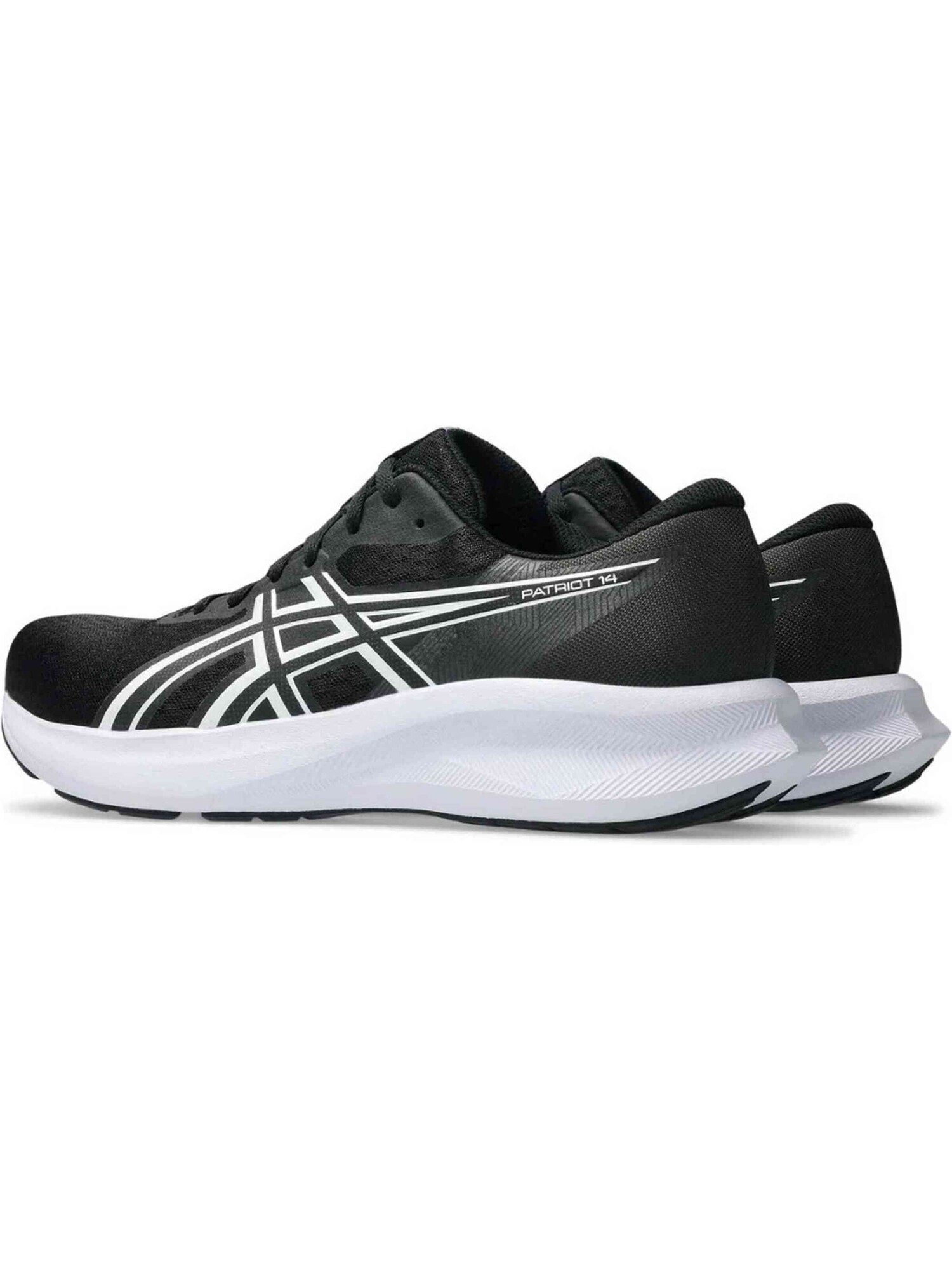 ASICS Zapatillas de running 'Patriot 14' negro / blanco – imagen 4