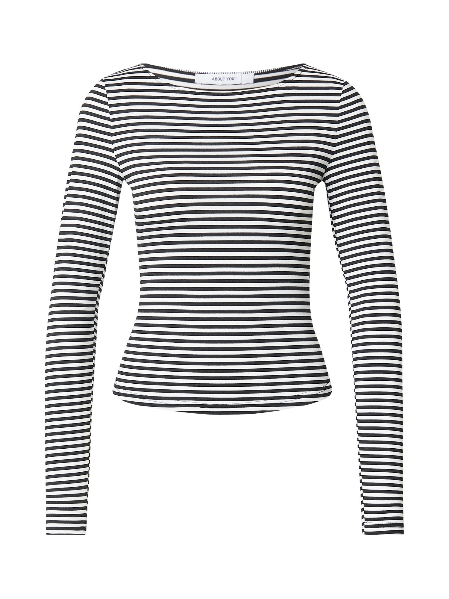 ABOUT YOU Tricou Branka  negru / alb