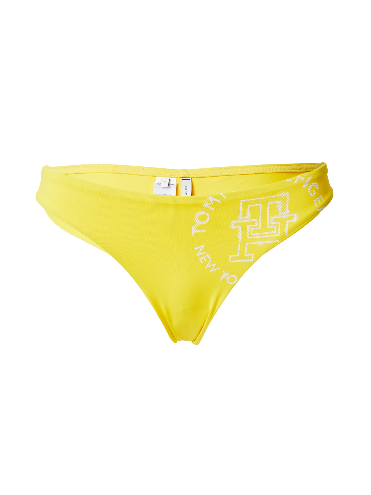 Tommy Hilfiger Underwear Bikinio kelnaitės geltona / balta