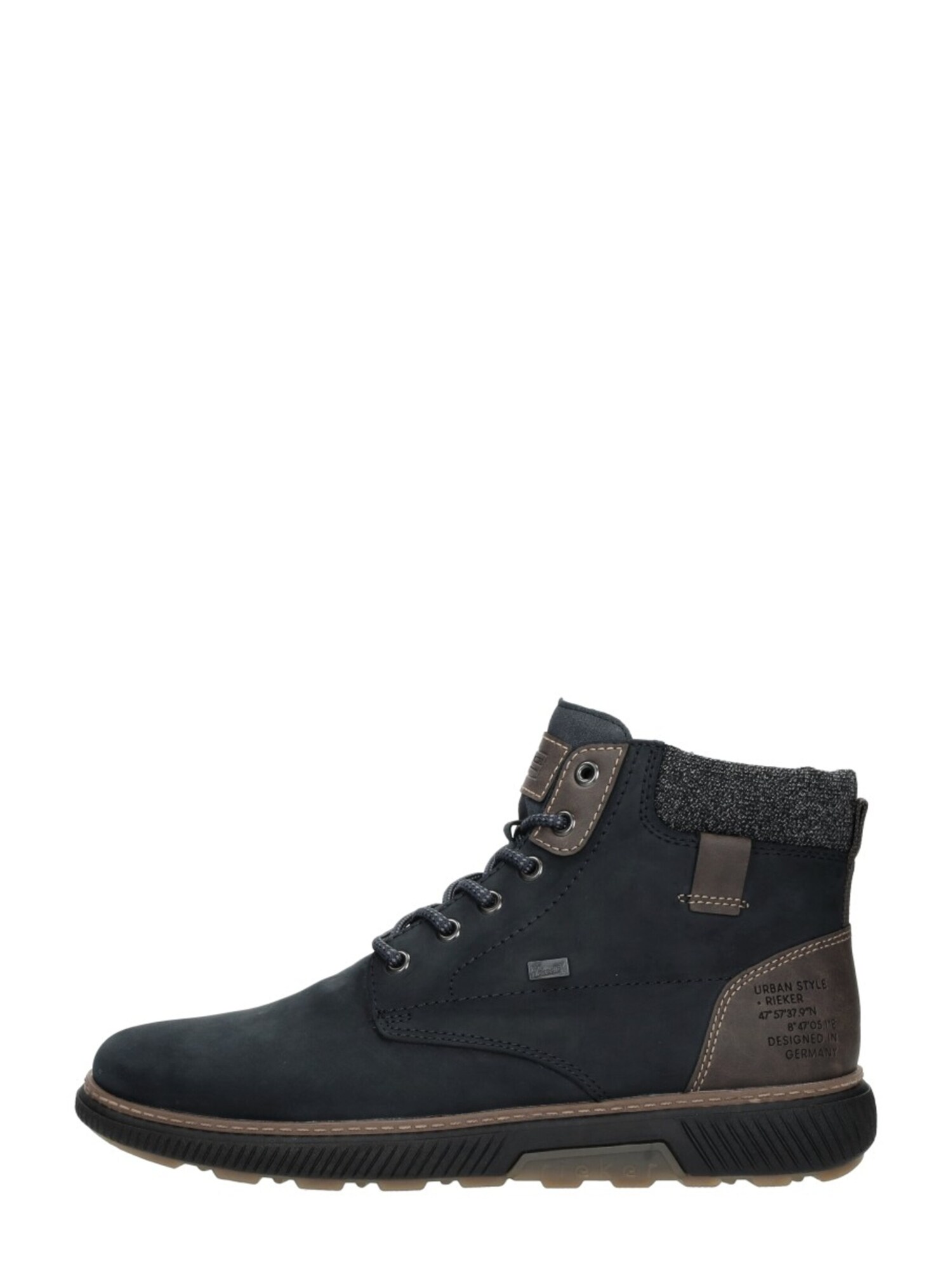 Rieker Veterlaarzen 'Veterschoenen Hoog' Blauw