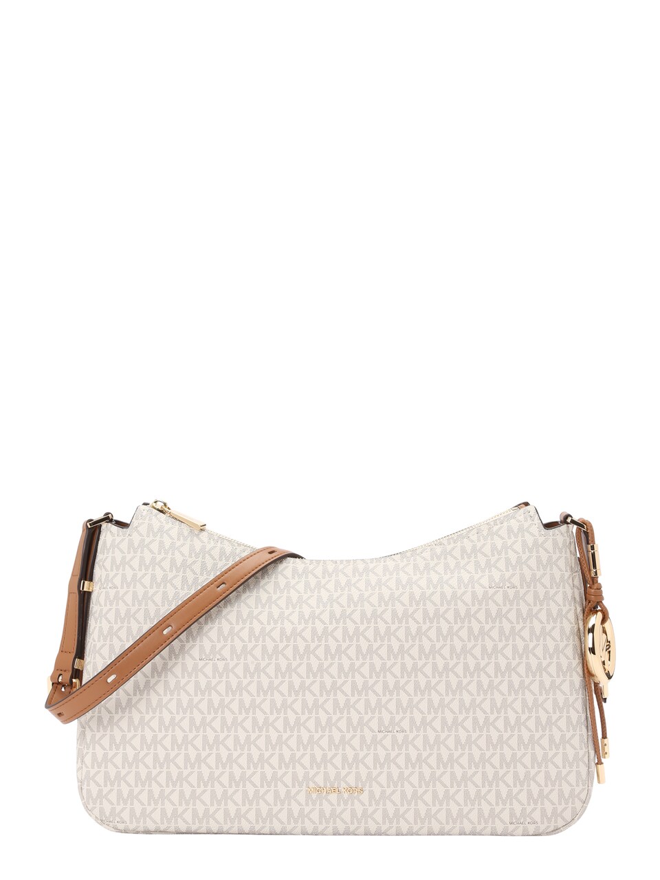 Axelremsväska beige / brun