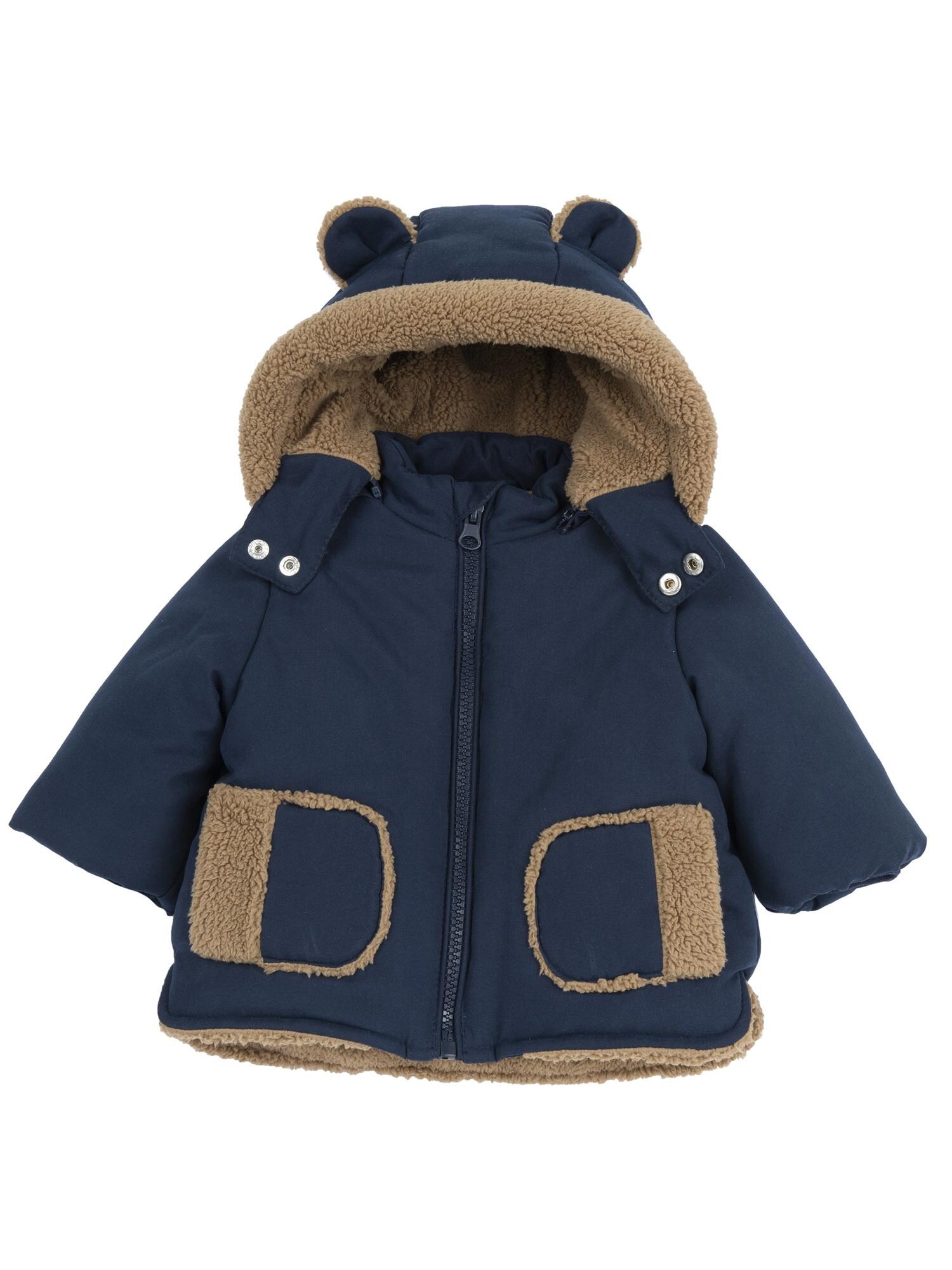 Chicco Geacă de iarnă culoarea pielii / bleumarin