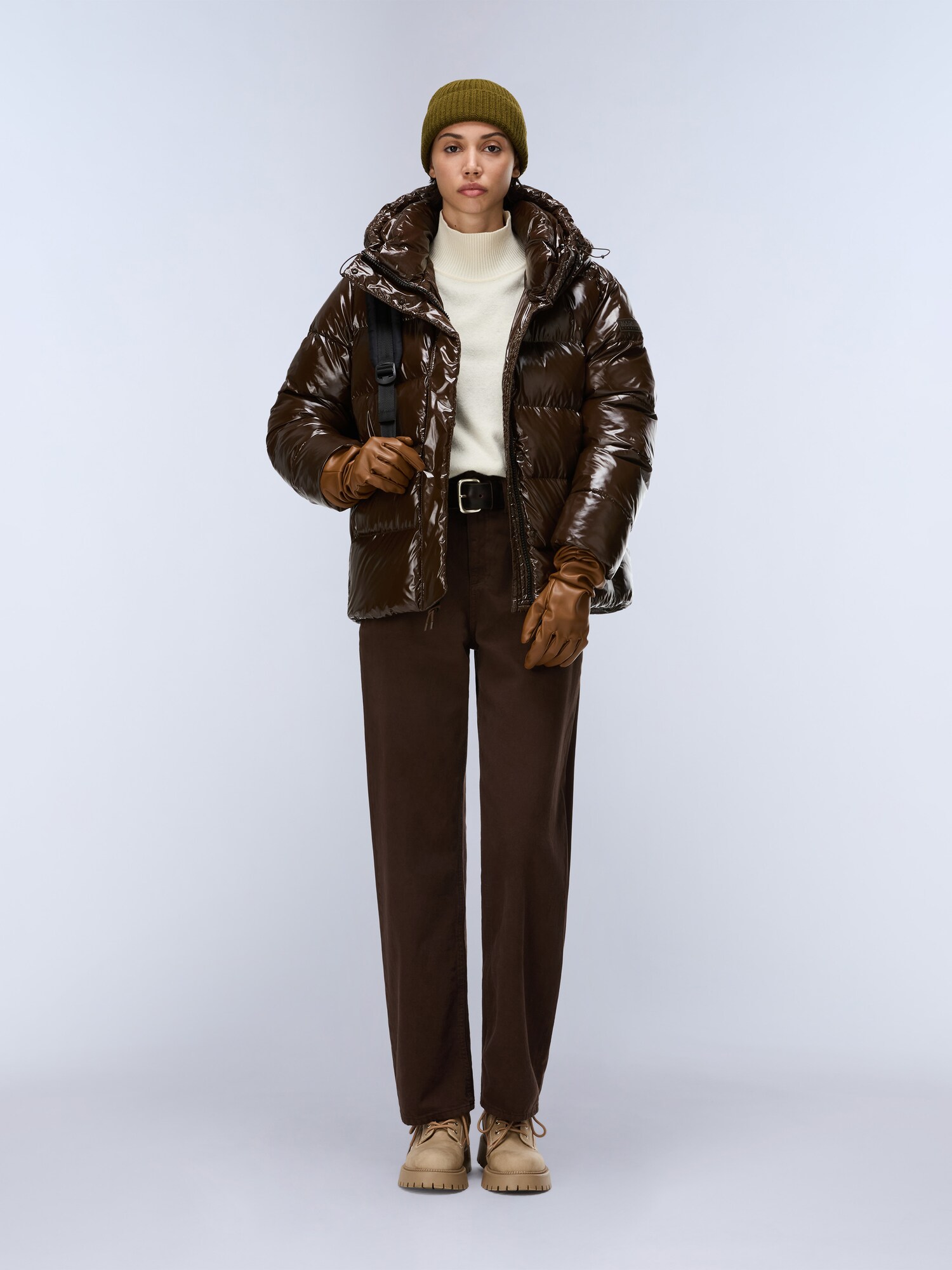 NAPAPIJRI Chaqueta de invierno 'A-Glane'  chocolate – imagen 3