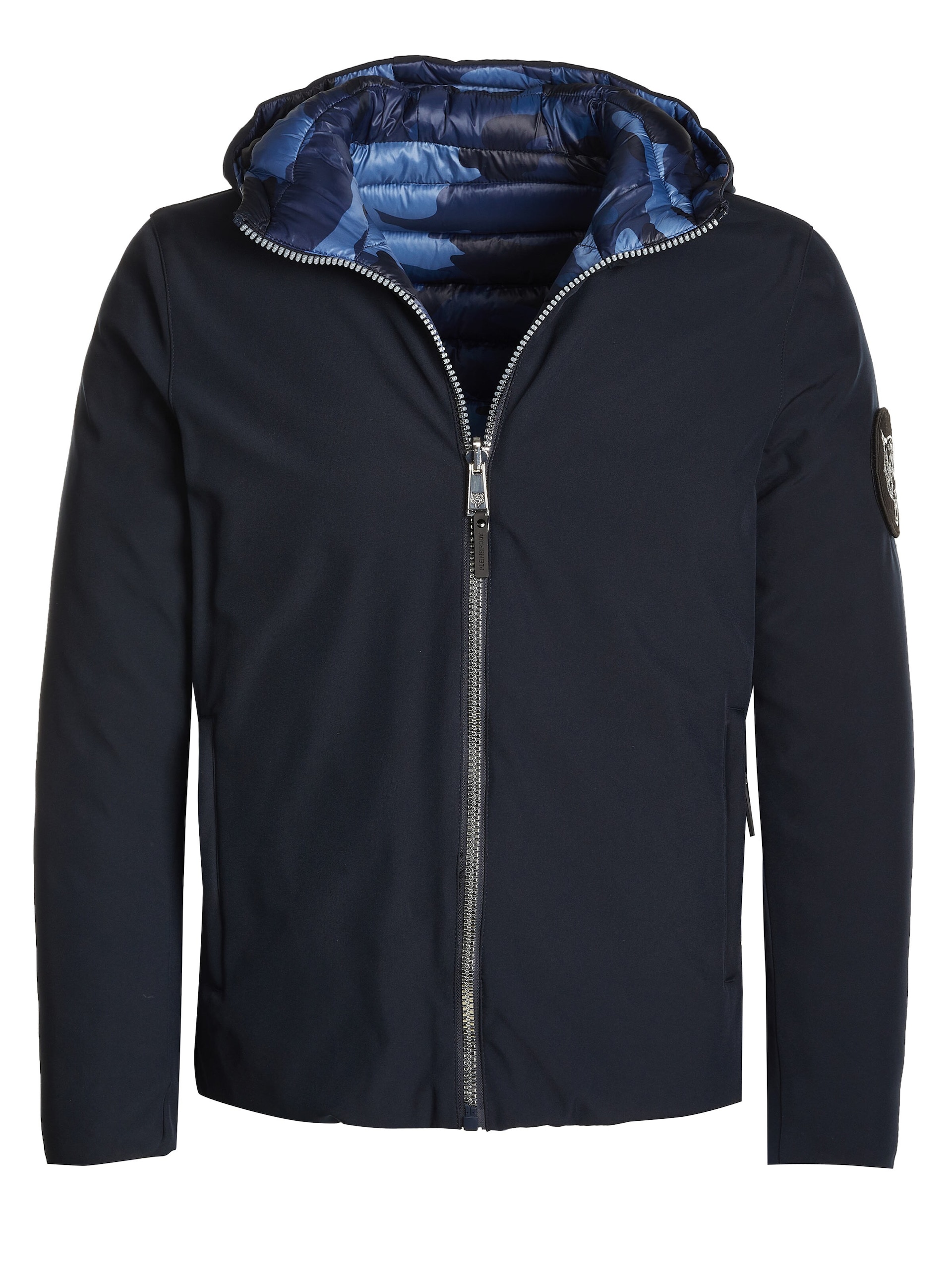 Philipp Plein Vinterjacka 'Plein Sport Wendejacke Navy' herr