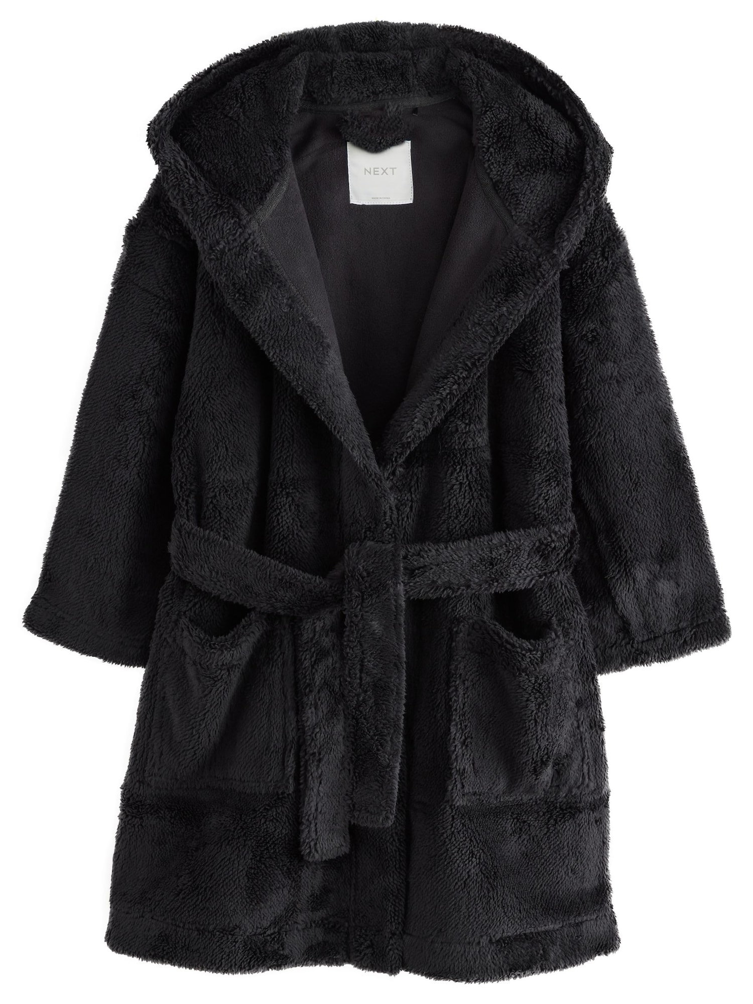 Next Halat de baie  negru