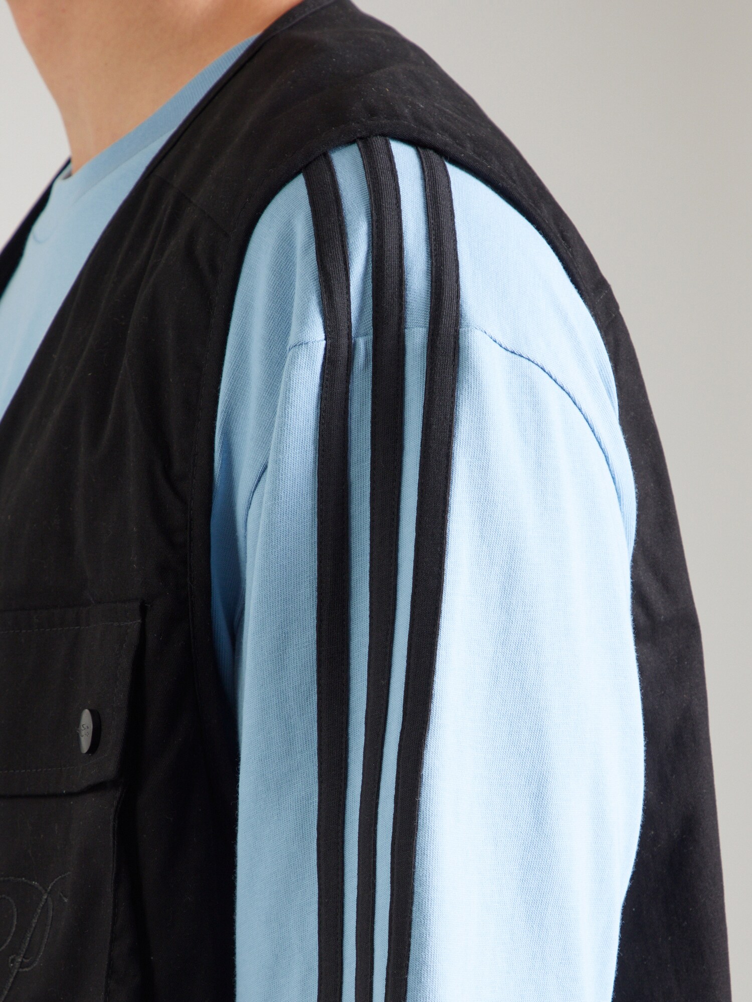ADIDAS ORIGINALS Tričko 'Adicolor' námornícka modrá / svetlomodrá (obrázok 5)