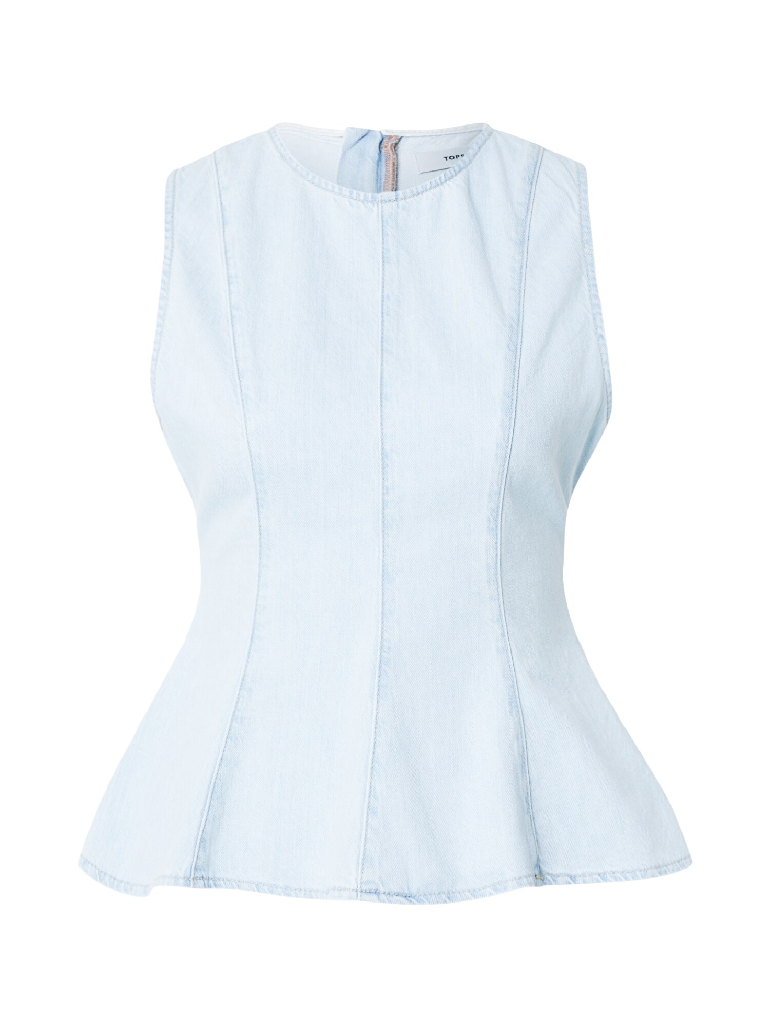 TOPSHOP Top LEA albastru deschis