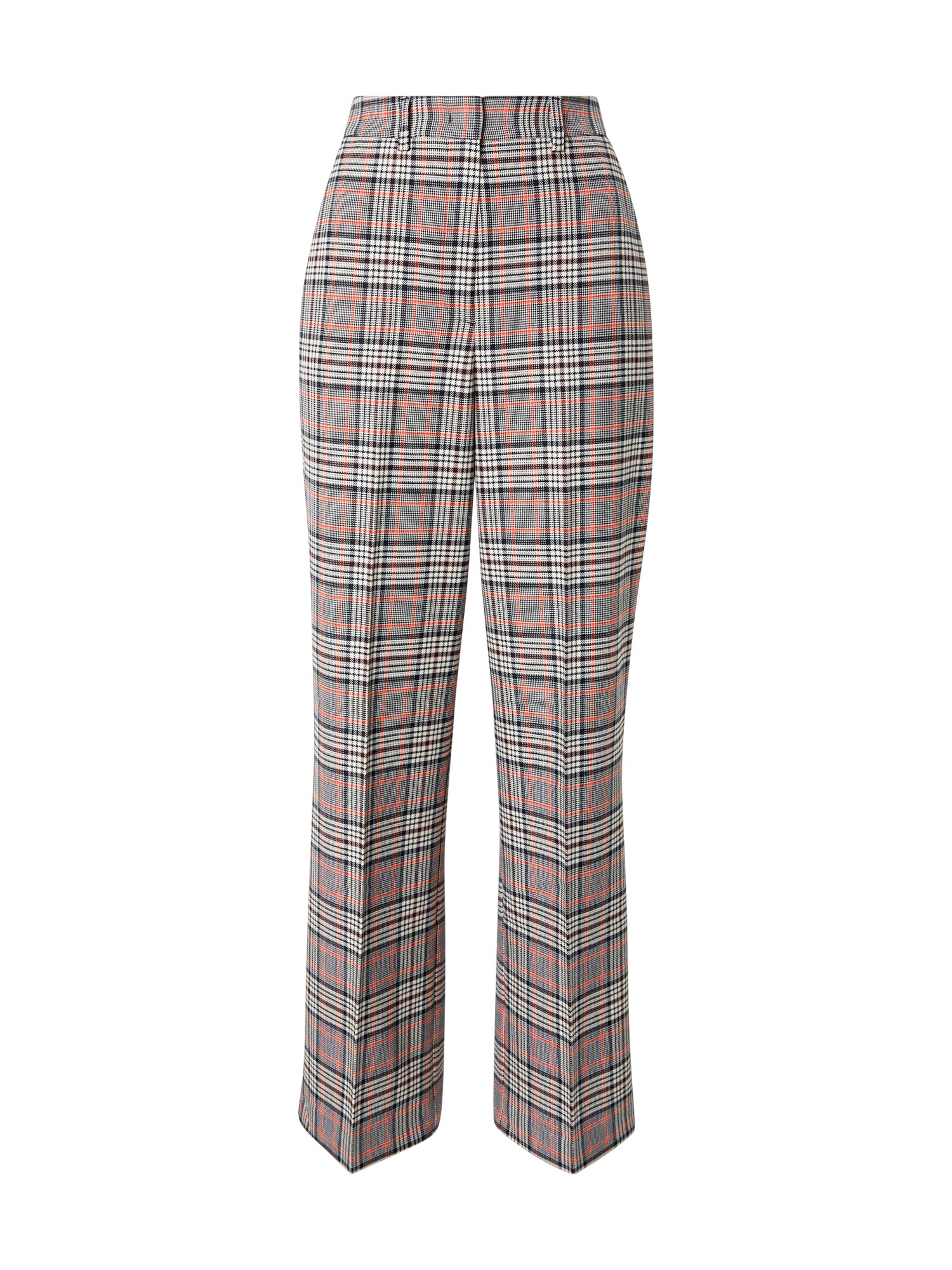 Karo Kauer Calças  cinzento / laranja / branco