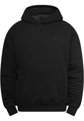 Dropsize Sweatshirt Zwart / Wit